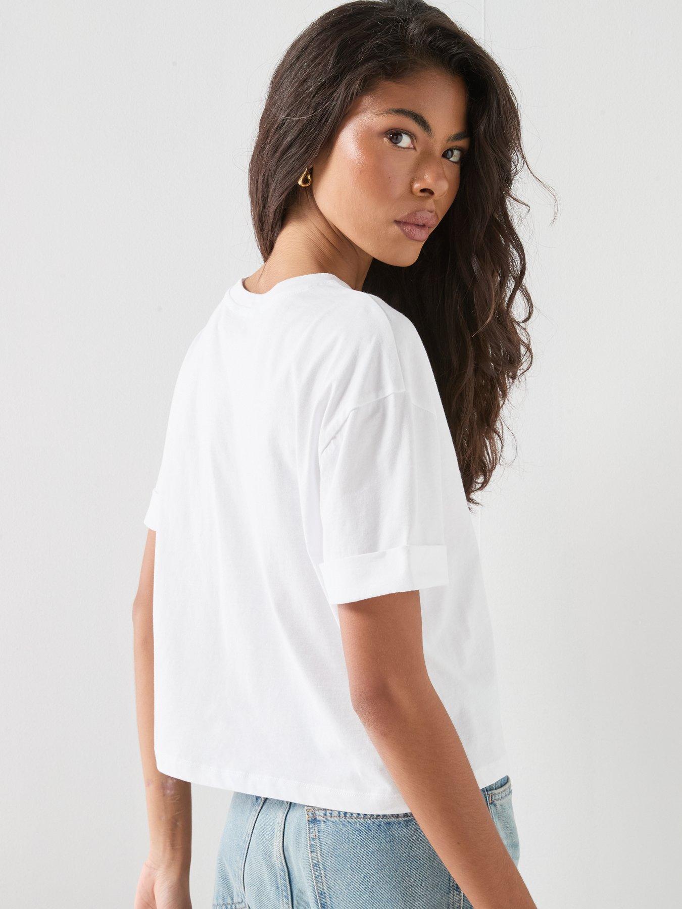 Image 2 of 6 of Barbour International BIntl Niamh T-Shirt - White