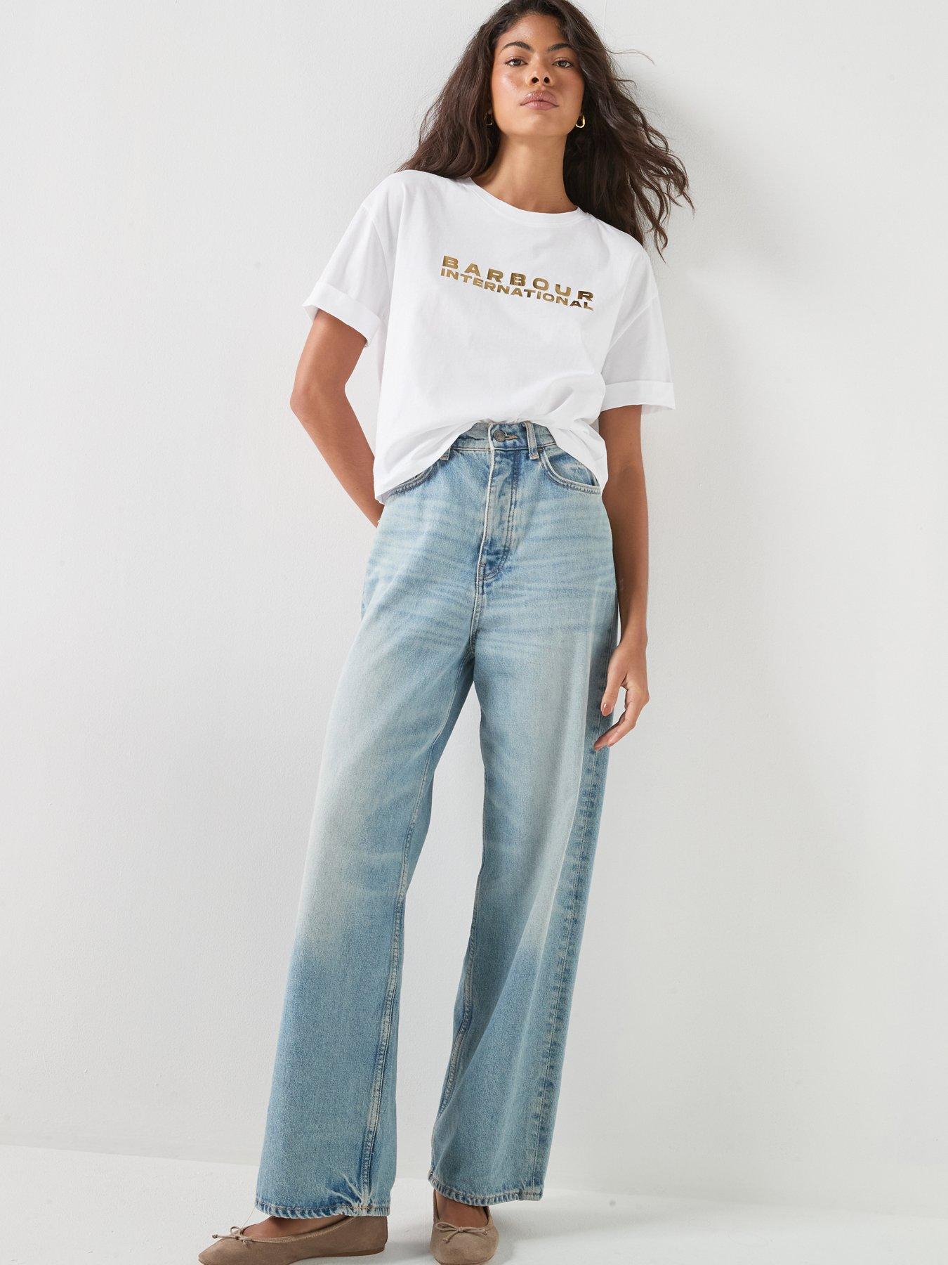 Image 3 of 6 of Barbour International BIntl Niamh T-Shirt - White