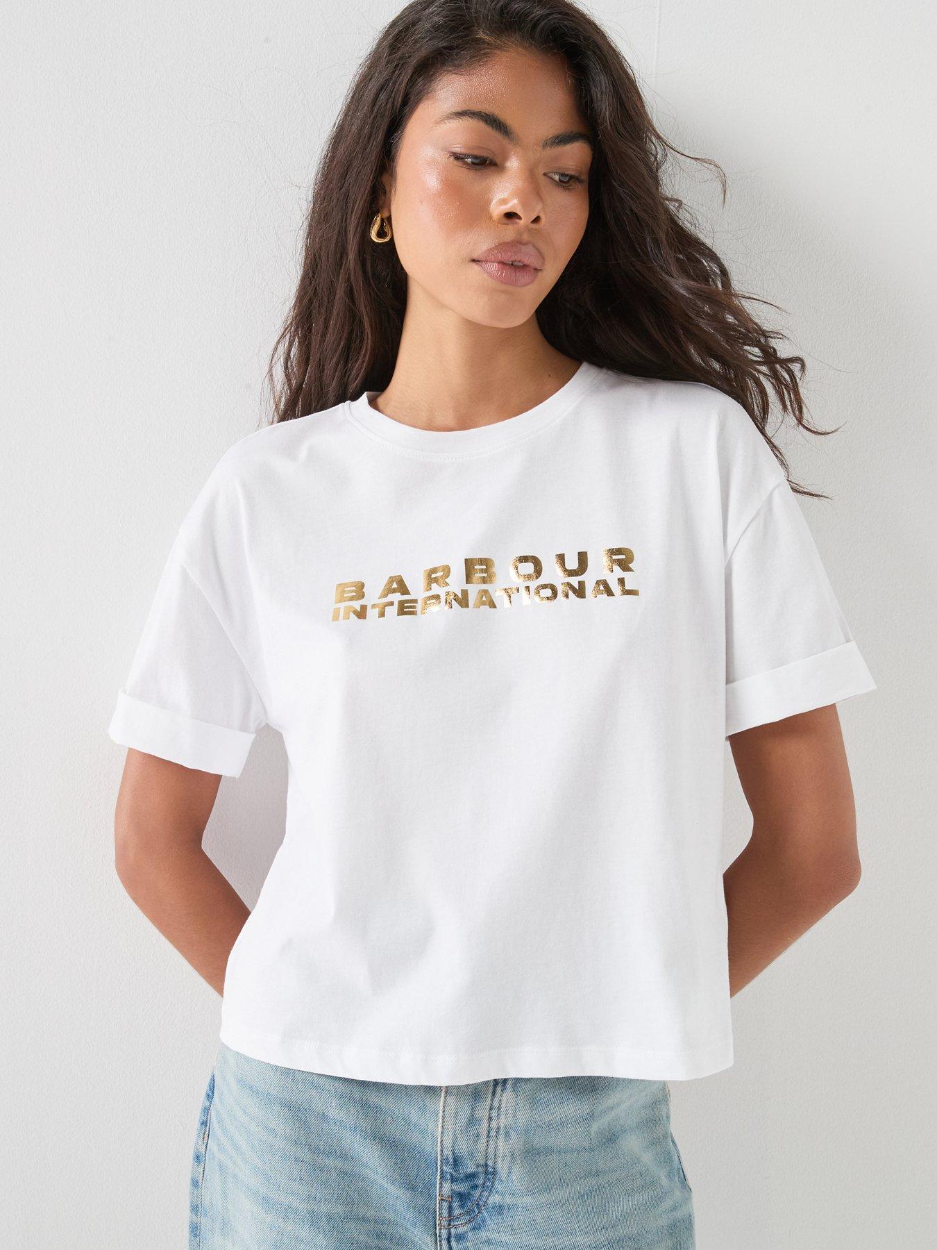 Image 5 of 6 of Barbour International BIntl Niamh T-Shirt - White
