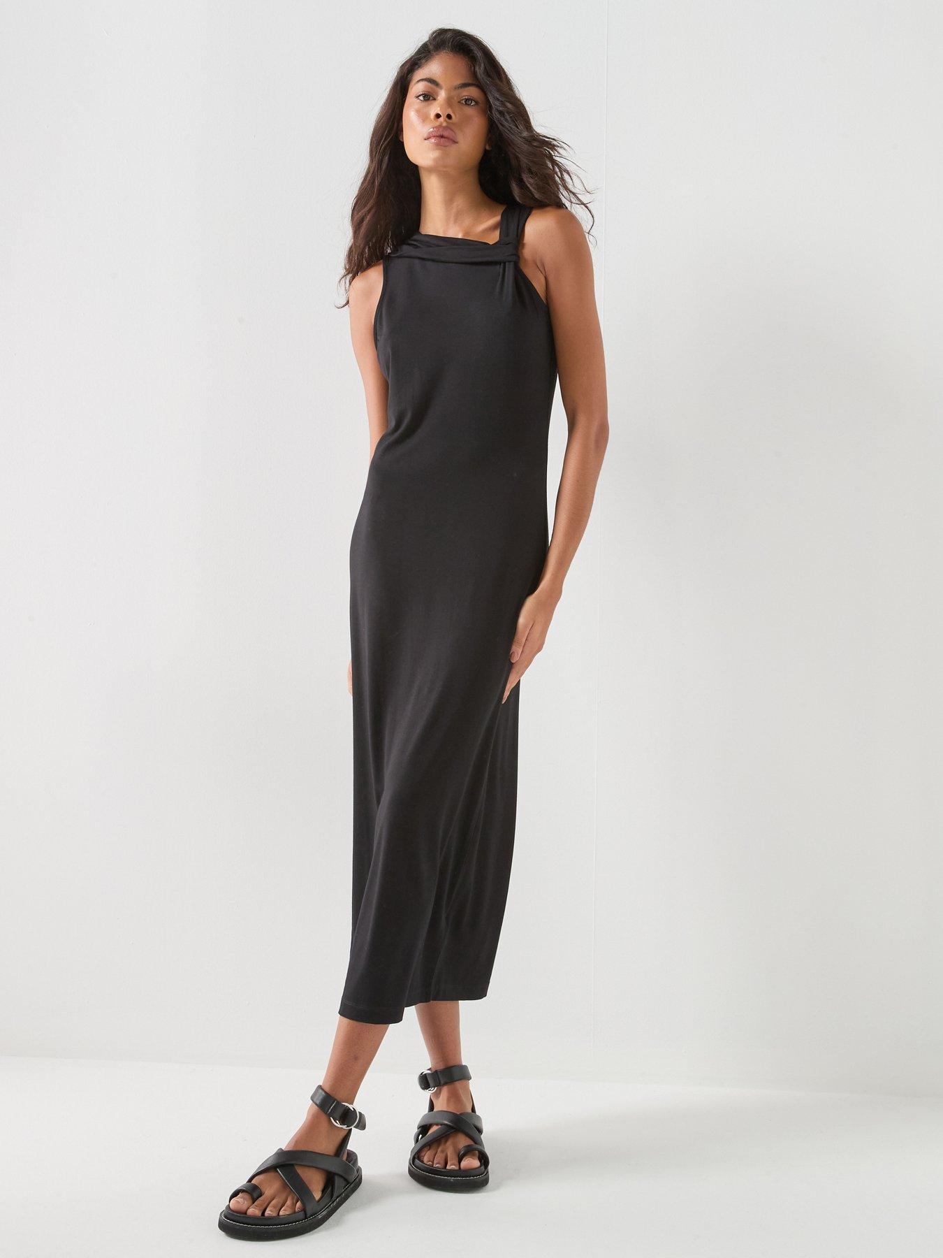 Barbour BIntl Cinzia Midi Dress - Black