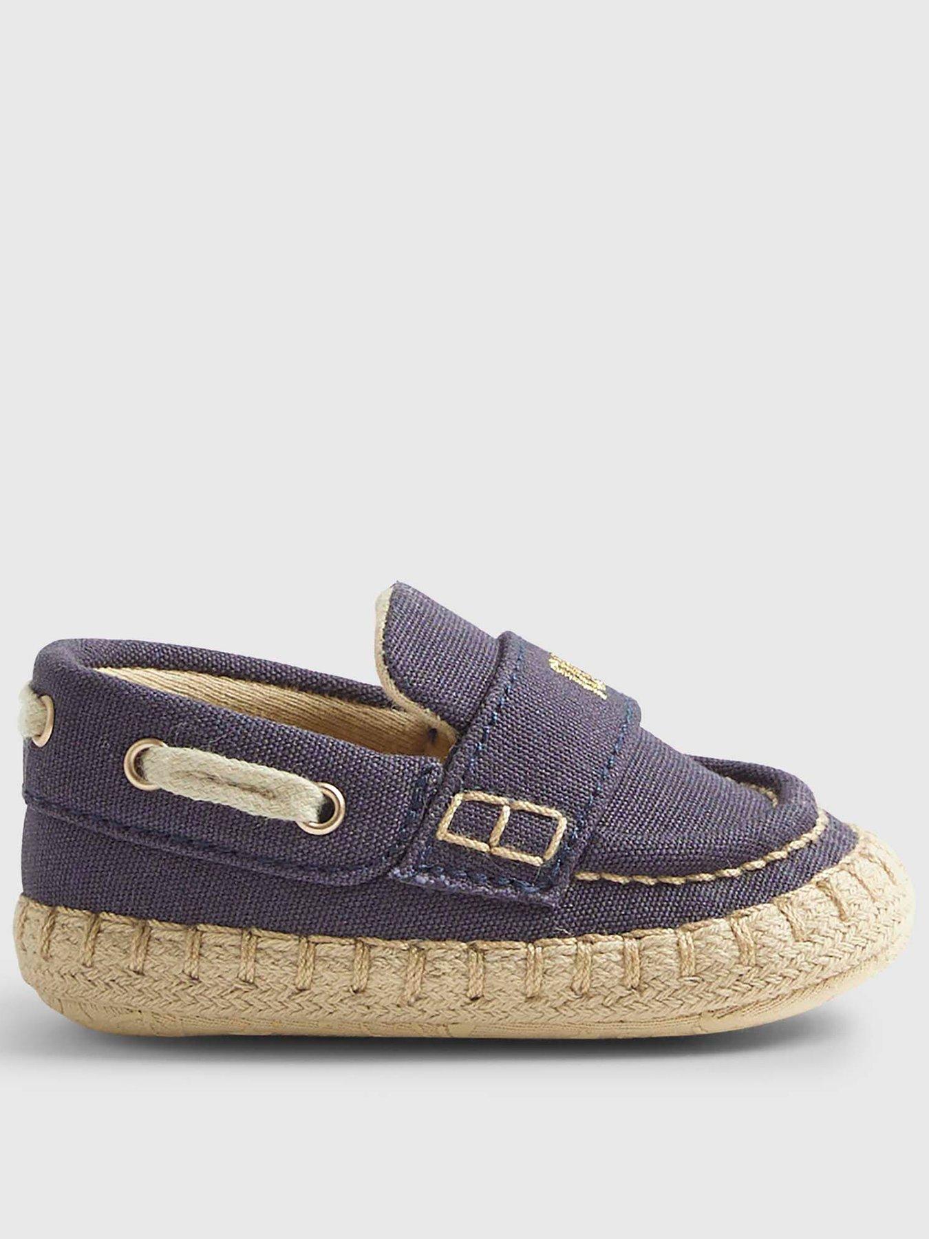 River Island Baby Boys Smart Espadrille Loafers - Blue