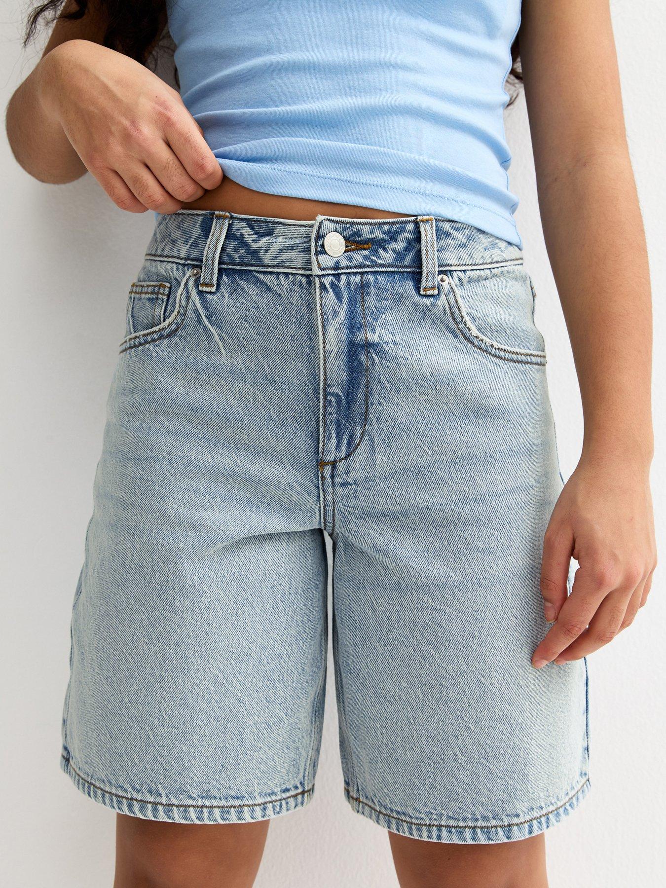 New Look 915 Girls Denim Jorts - Blue