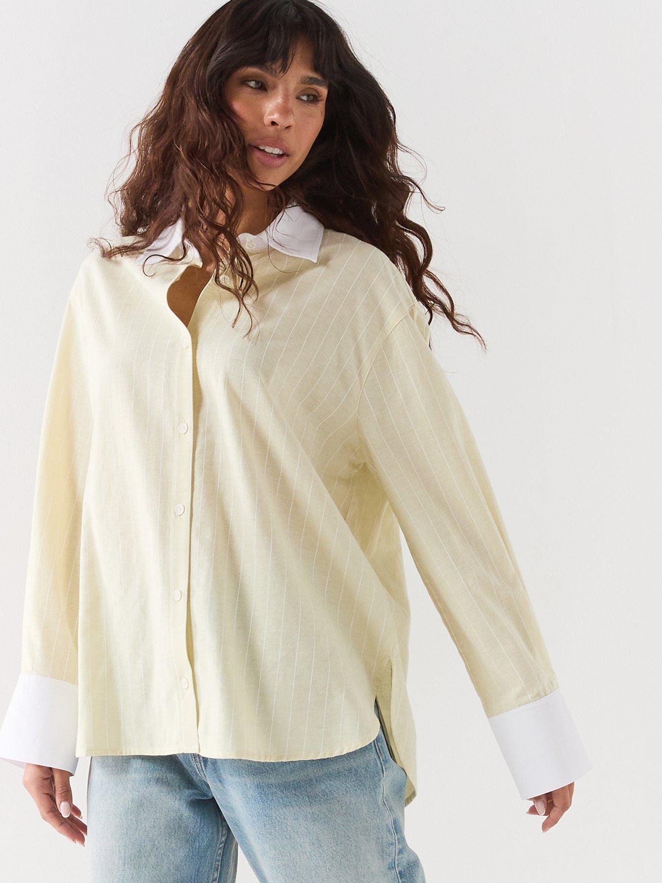 Barbour Avon Long Sleeve Shirt, Orange, Size 10, Women