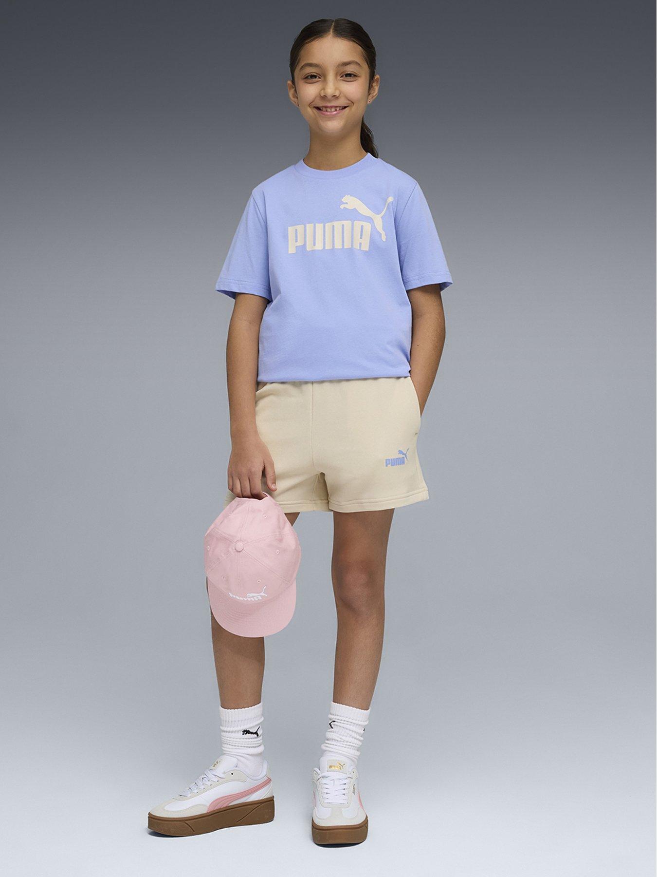 Puma Girls Rib Tank  &  Leggings Set - Intense Lavender