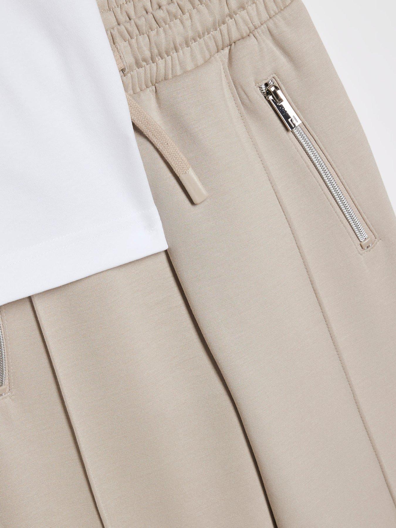 Image 4 of 5 of River Island Older Boys 3 Piece Jacket Set - Beige