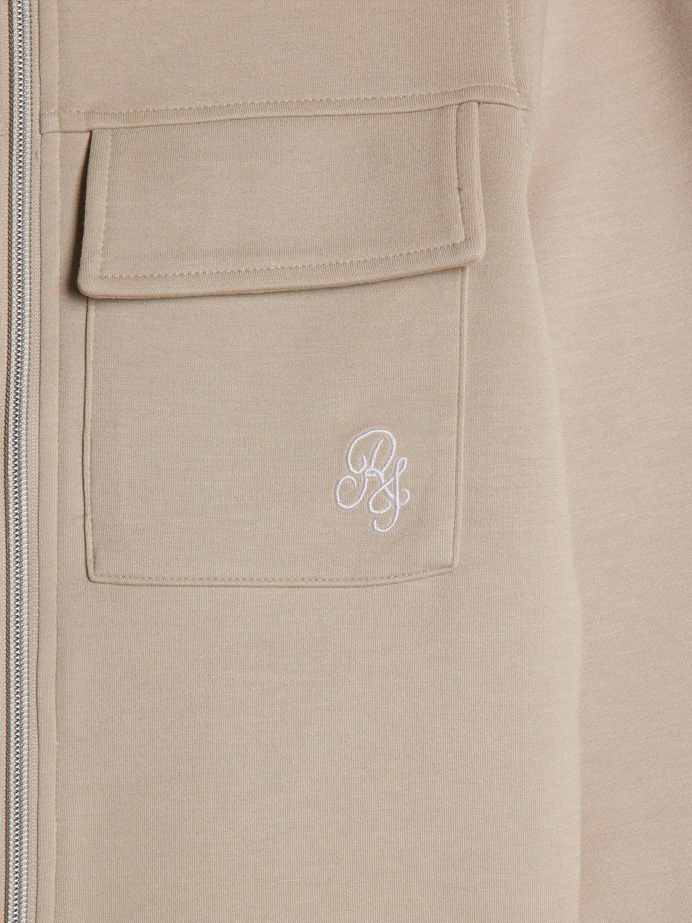 Image 5 of 5 of River Island Older Boys 3 Piece Jacket Set - Beige