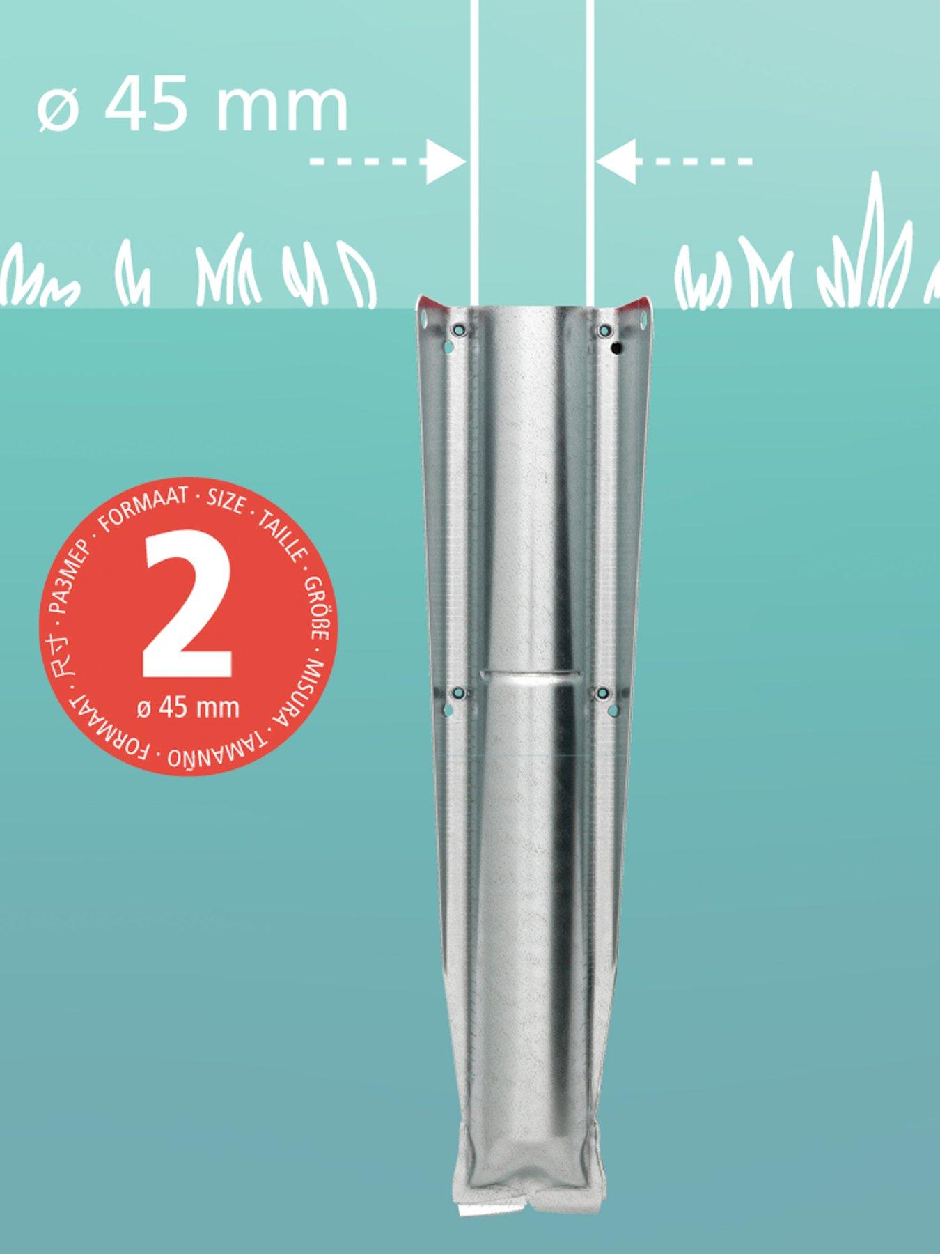 Brabantia Ground Spike Metal, Size 2, D45mm