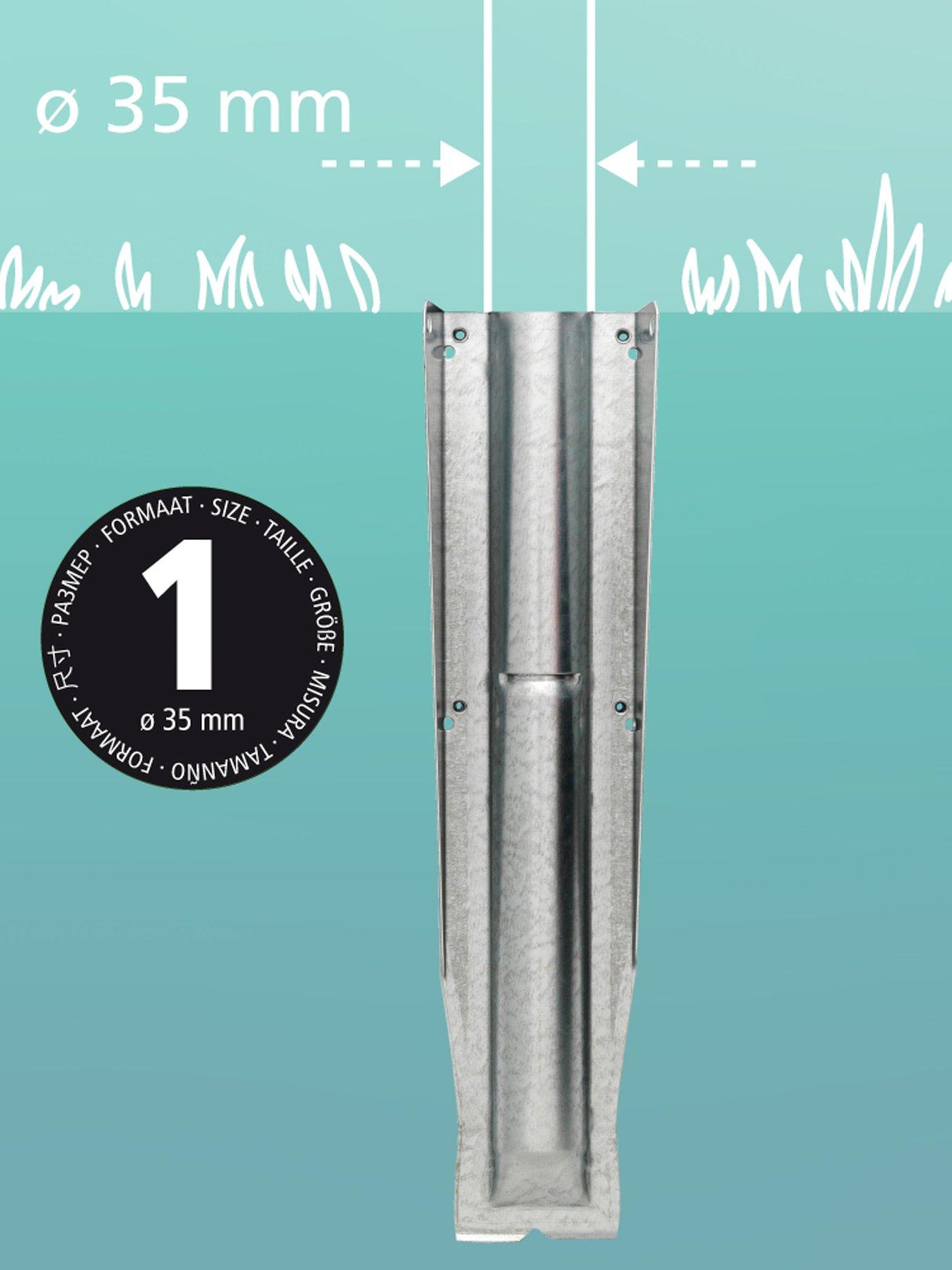 Brabantia Ground Spike Metal, Size 1, D35mm