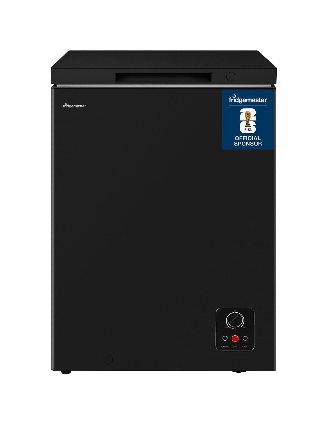 Fridgemaster MCF100EB 97L Freestanding Chest Freezer - Black