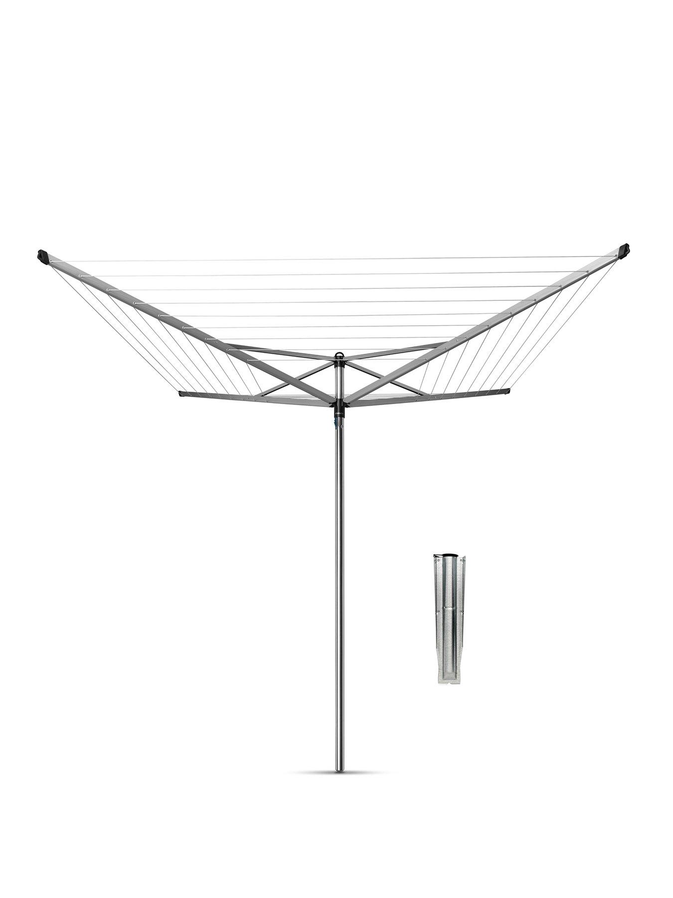 Brabantia Topspinner Rotary Dryer 40m With Metal Spear