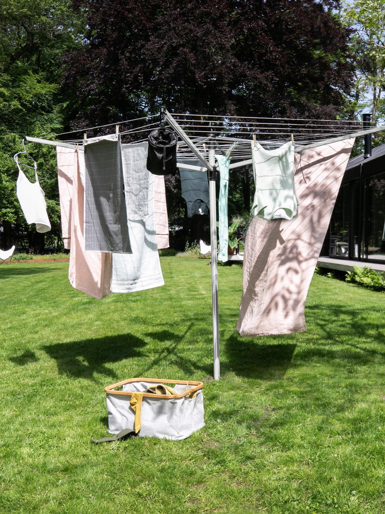 Brabantia Liftomatic Rotary Dryer 50m With Metal Spear