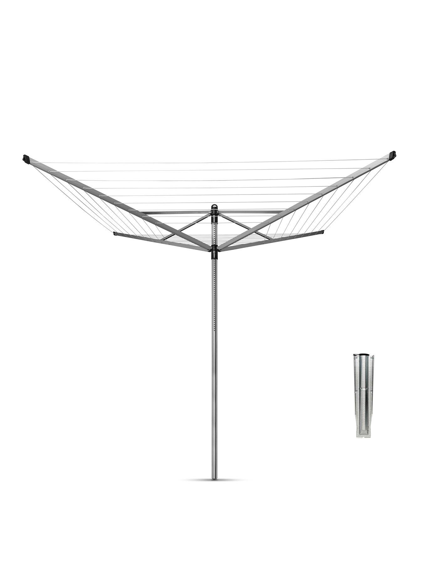 Brabantia Liftomatic Rotary Dryer 50m With Metal Spear