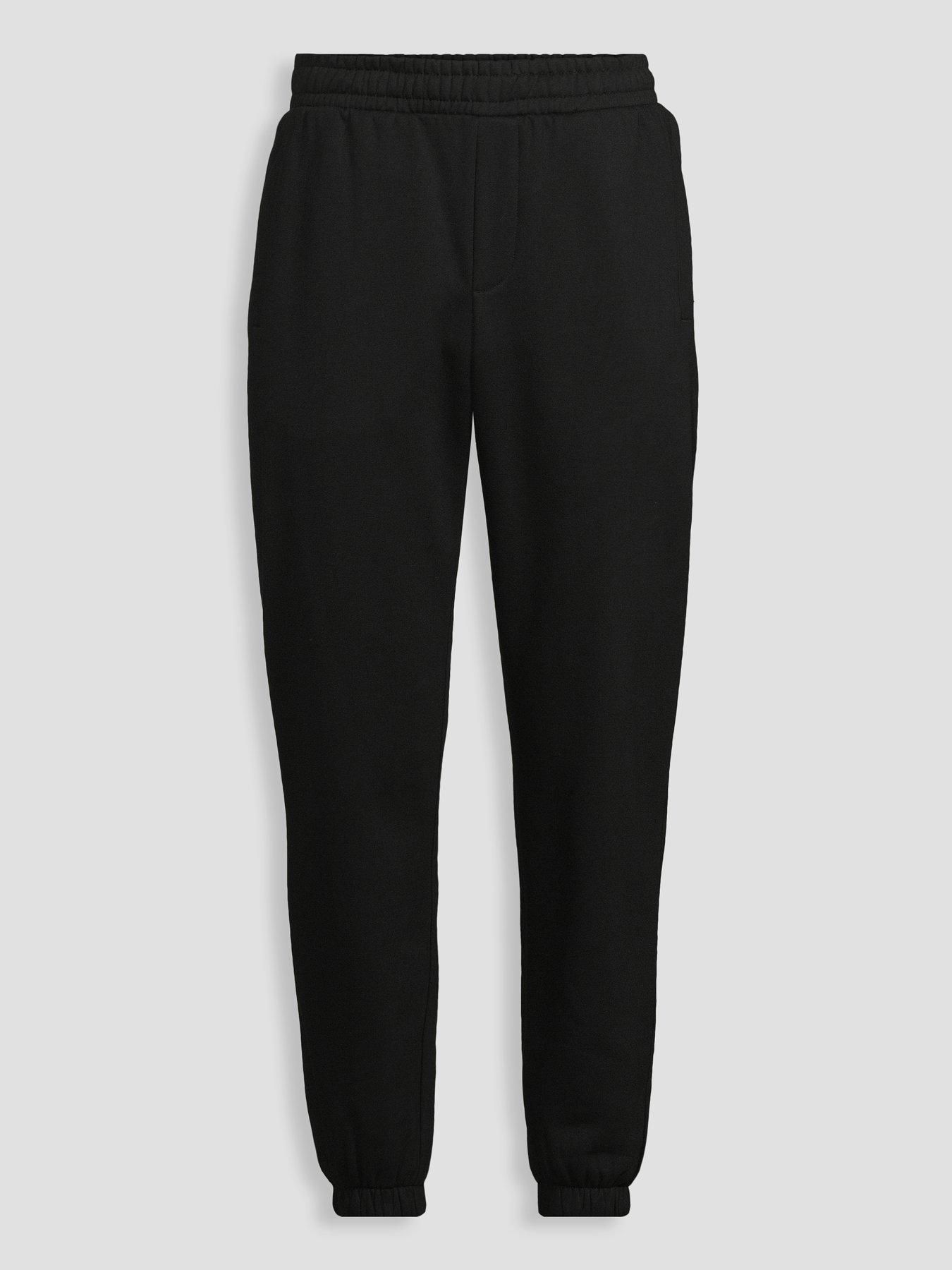 Image 7 of 7 of The Very Collection Essential Cuffed Joggers - Black