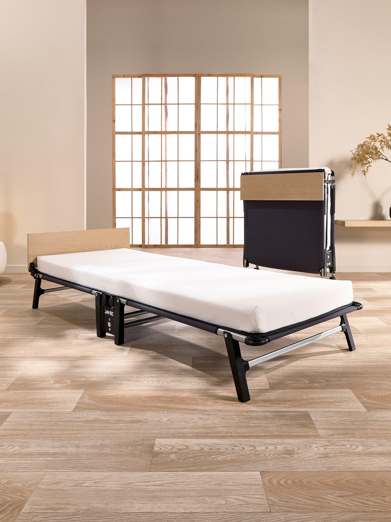 Image 1 of 8 of Jaybe QM80 Quick Folding Bed with Memory Mattress, Single