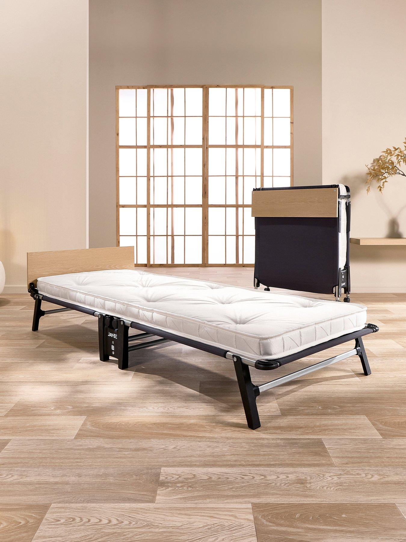 Jaybe Jay-Be QP80 Quick Folding Bed with Pocket Sprung Mattress, Single