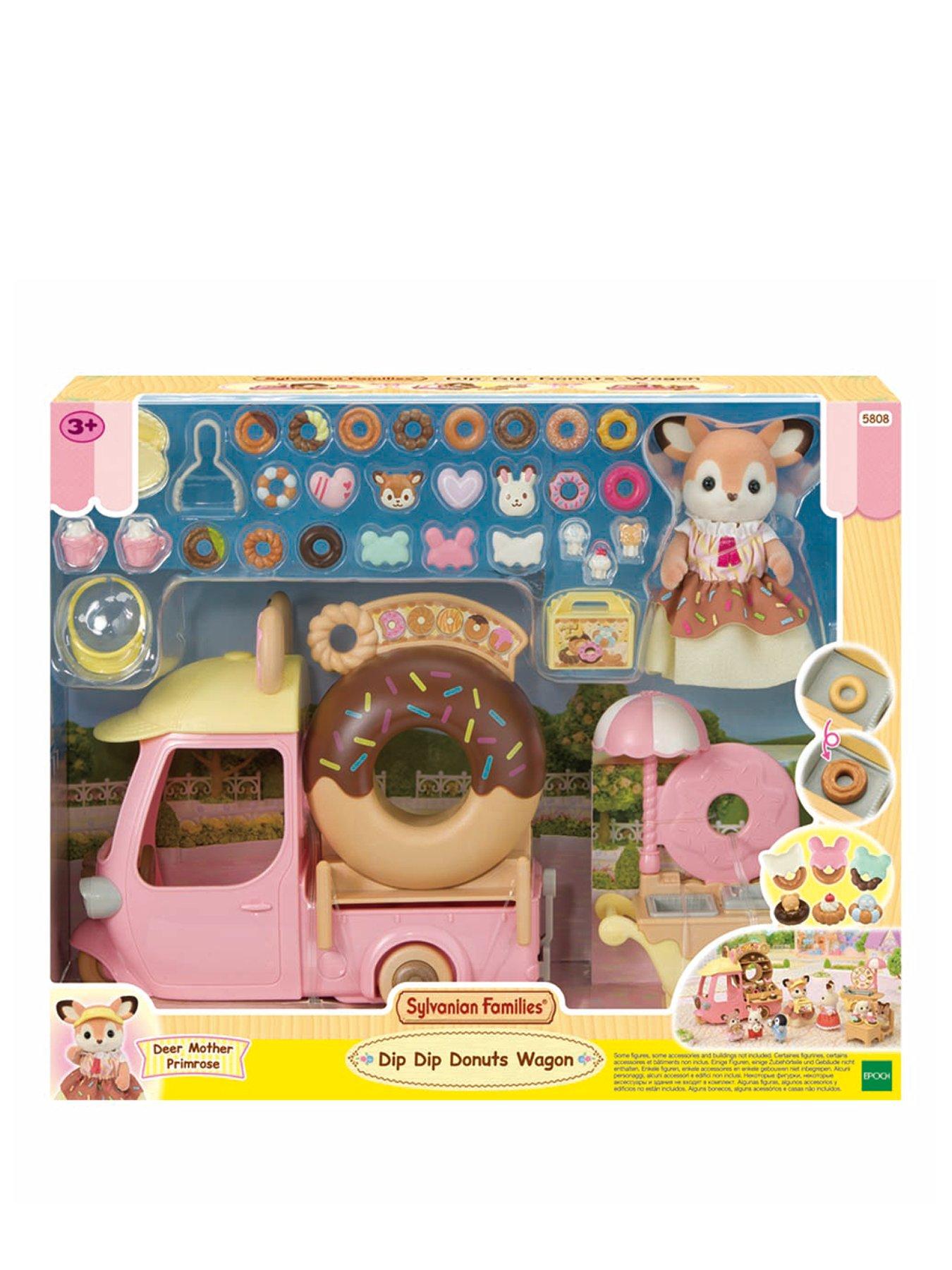 Image 1 of 6 of Sylvanian Families Dip Dip Donuts Wagon