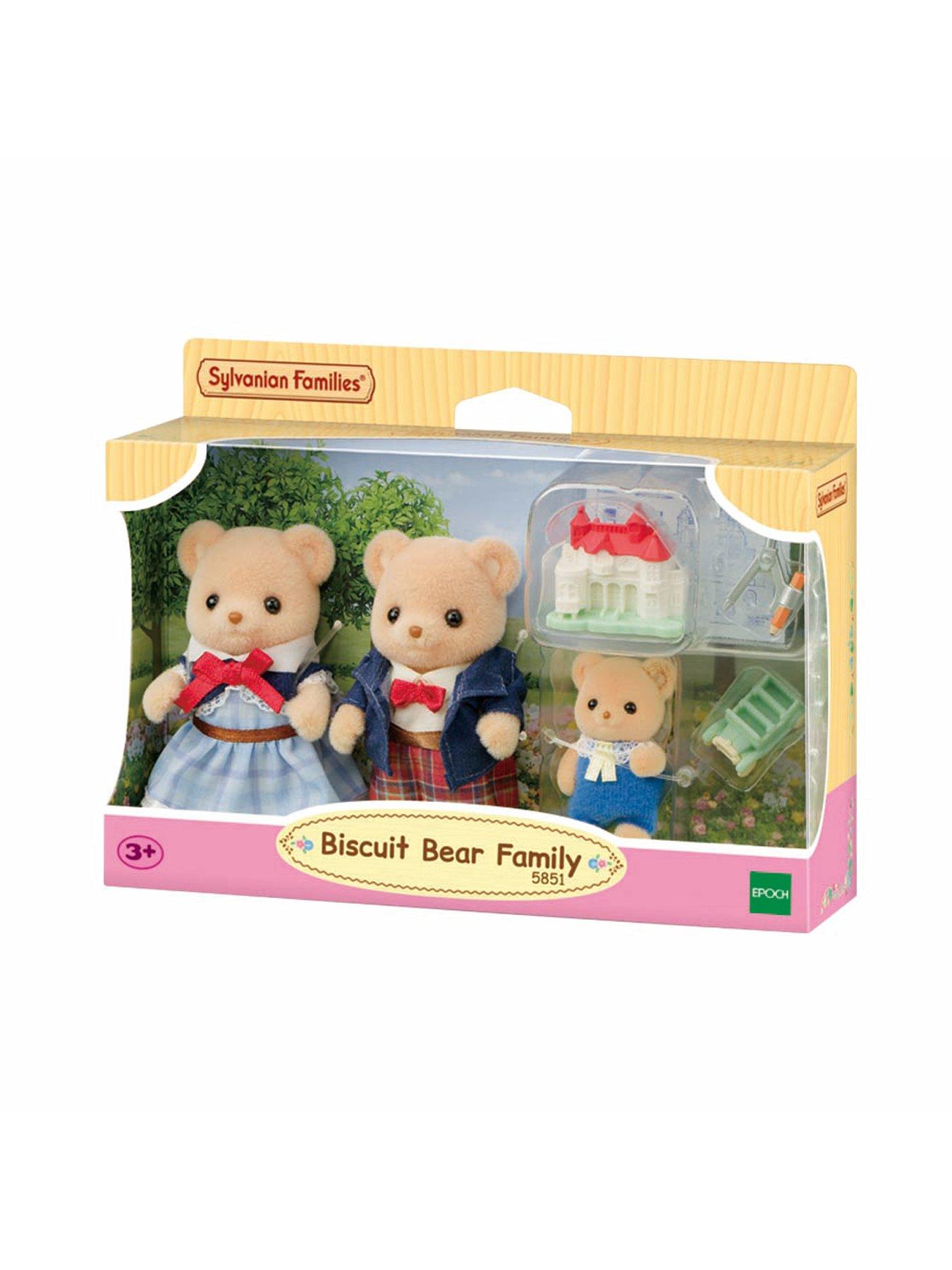 Image 2 of 4 of Sylvanian Families Biscuit Bear Family