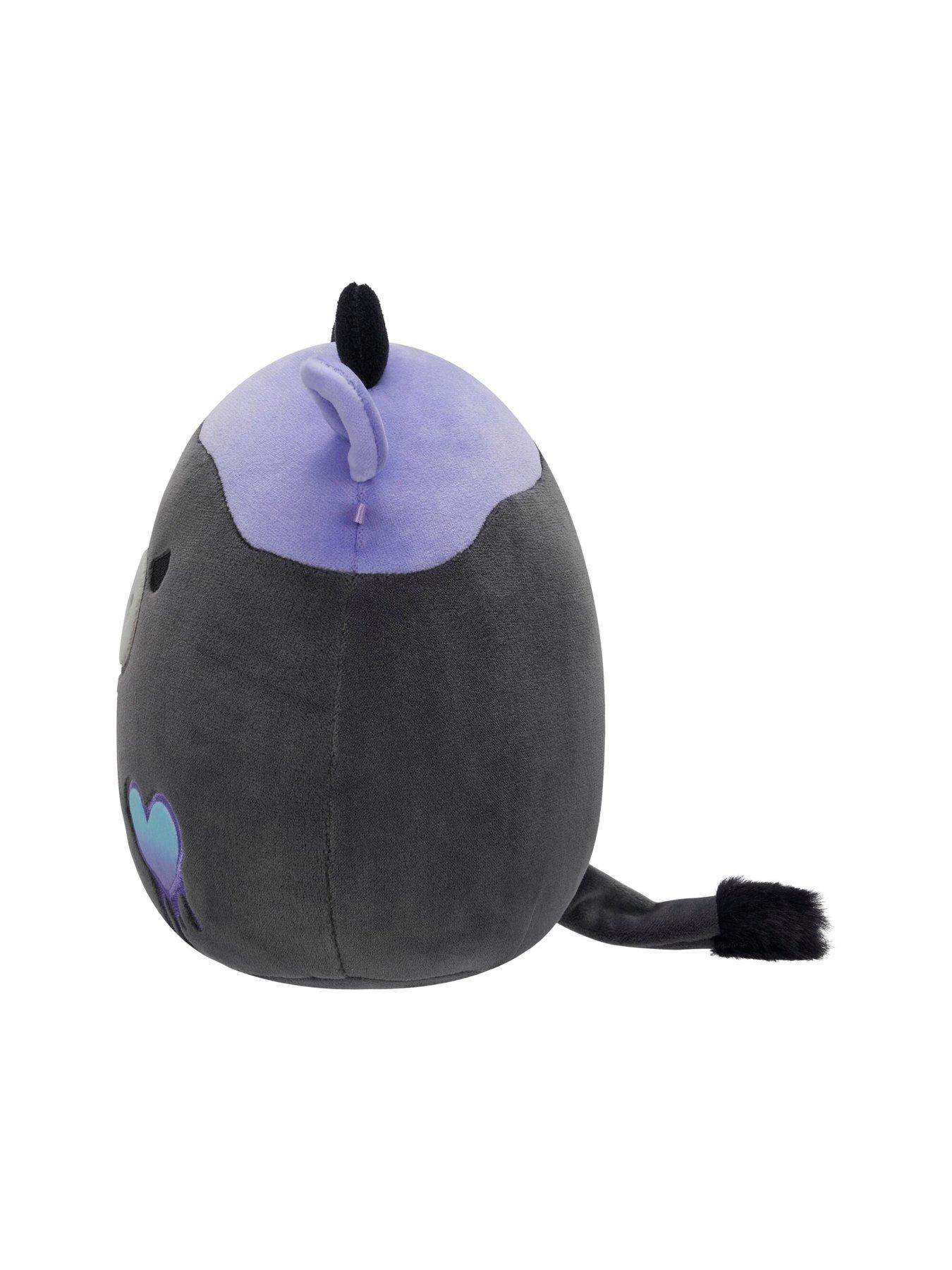 Image 5 of 8 of Squishmallows Smithereens The Charcoal Grey Cow 8inch Squishmallow&nbsp;
