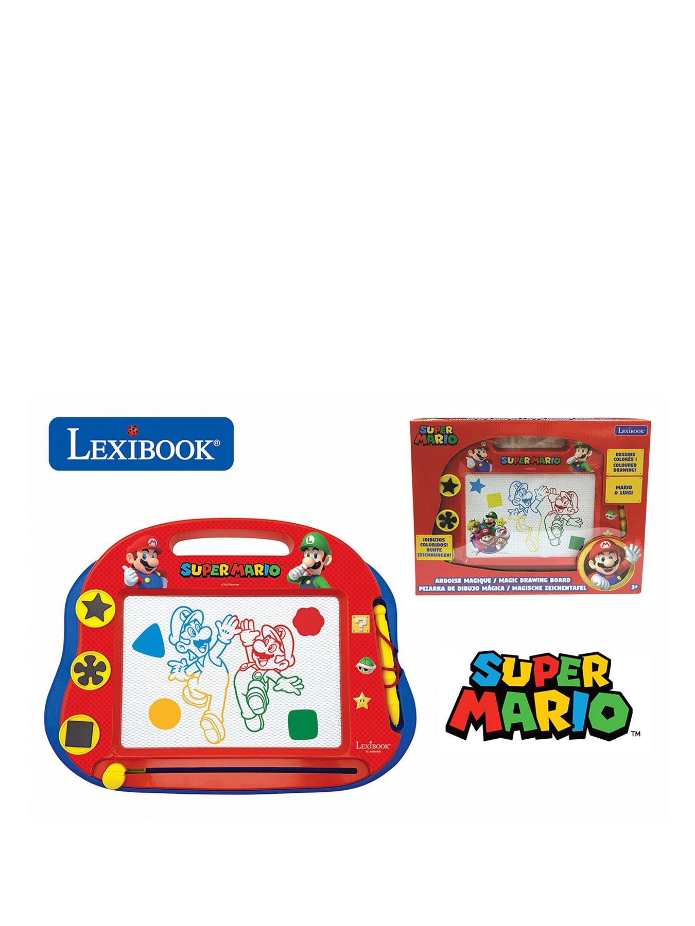 Super Mario: Magnetic Multicolor Drawing Board with accessories A5 Format