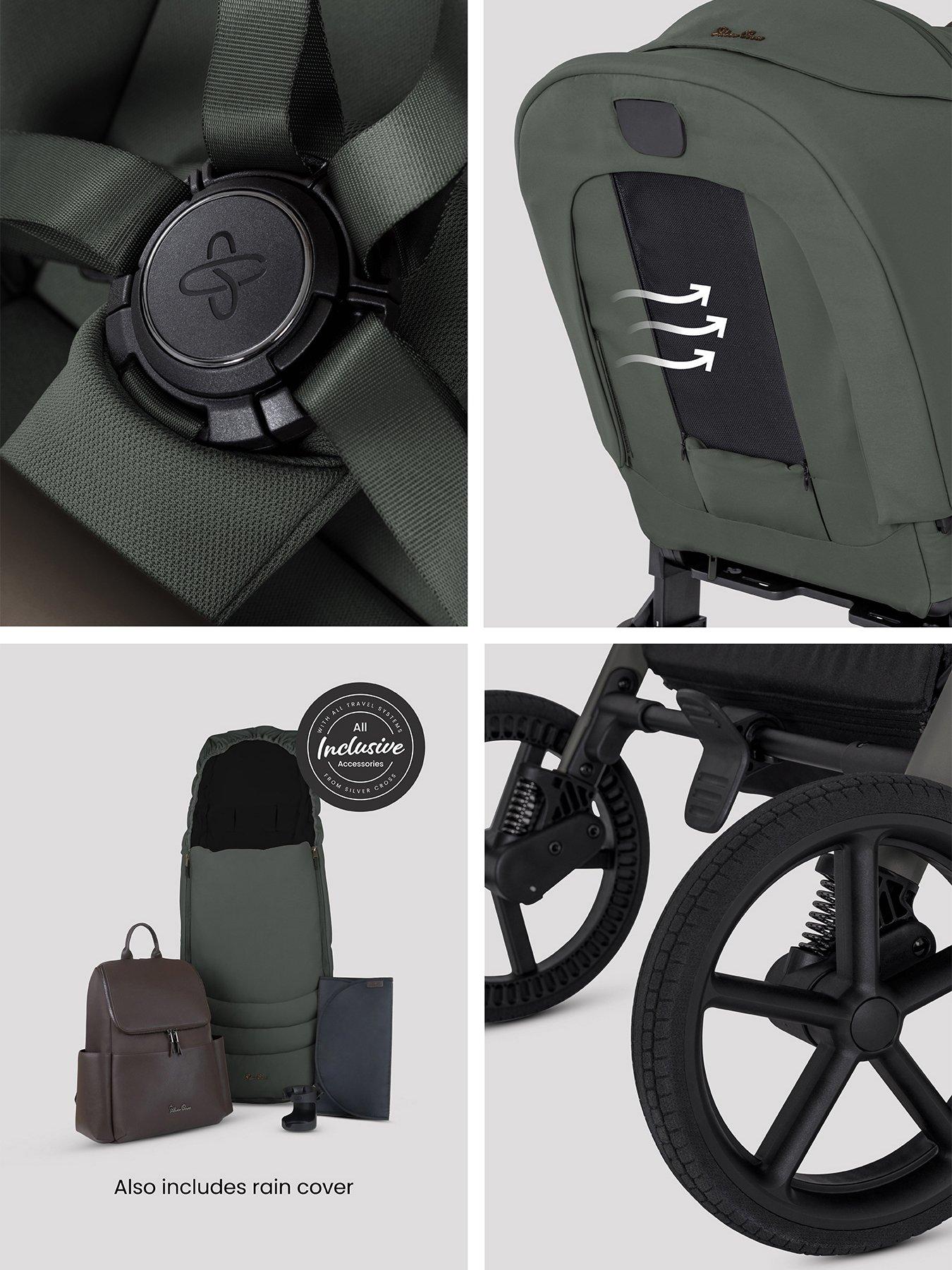 Image 5 of 7 of Silver Cross Breez Accesories Bundle - Pewter