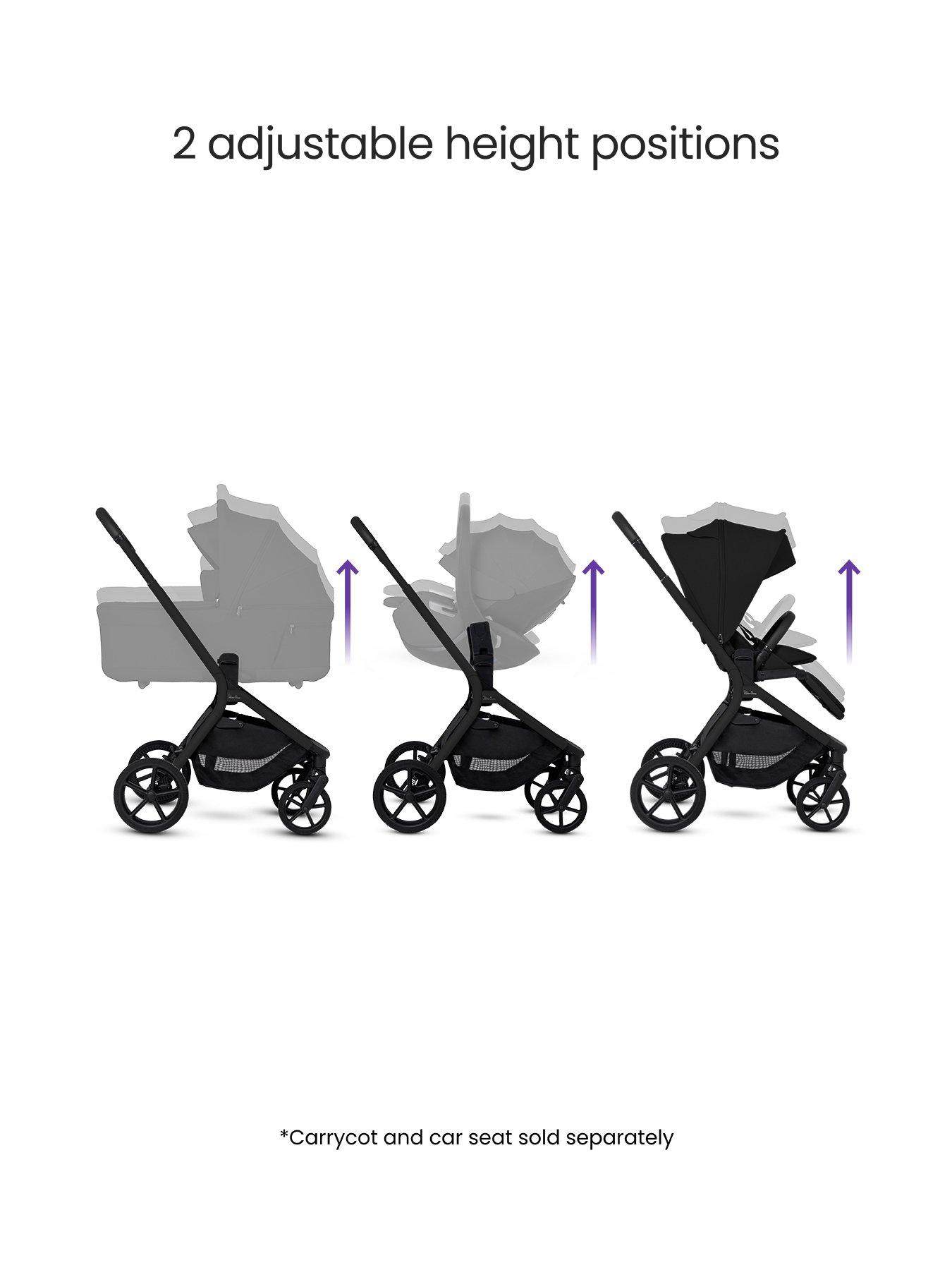 Image 3 of 8 of Silver Cross Breez Pushchair - Onyx