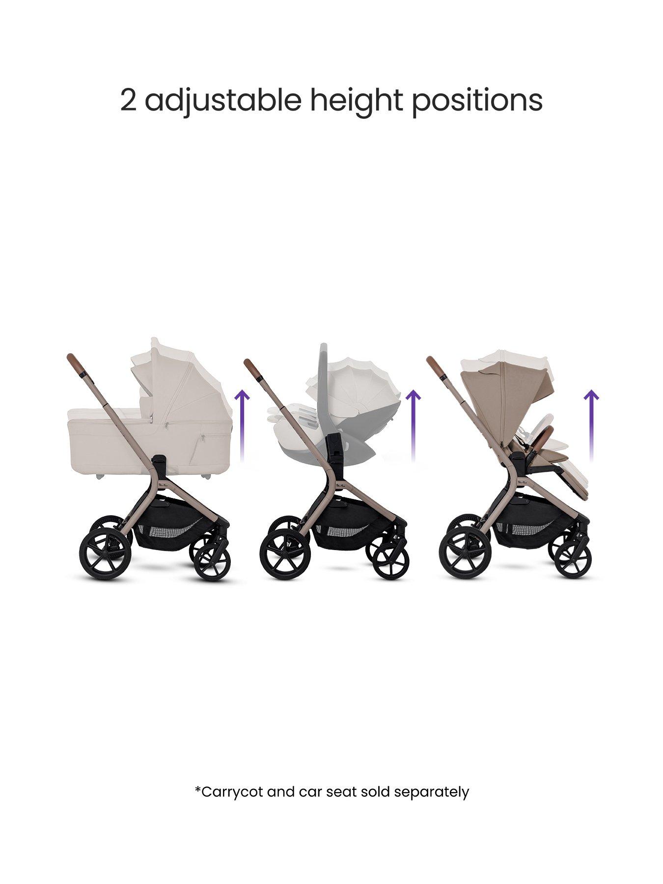 Image 3 of 7 of Silver Cross Breez Pushchair - Champagne