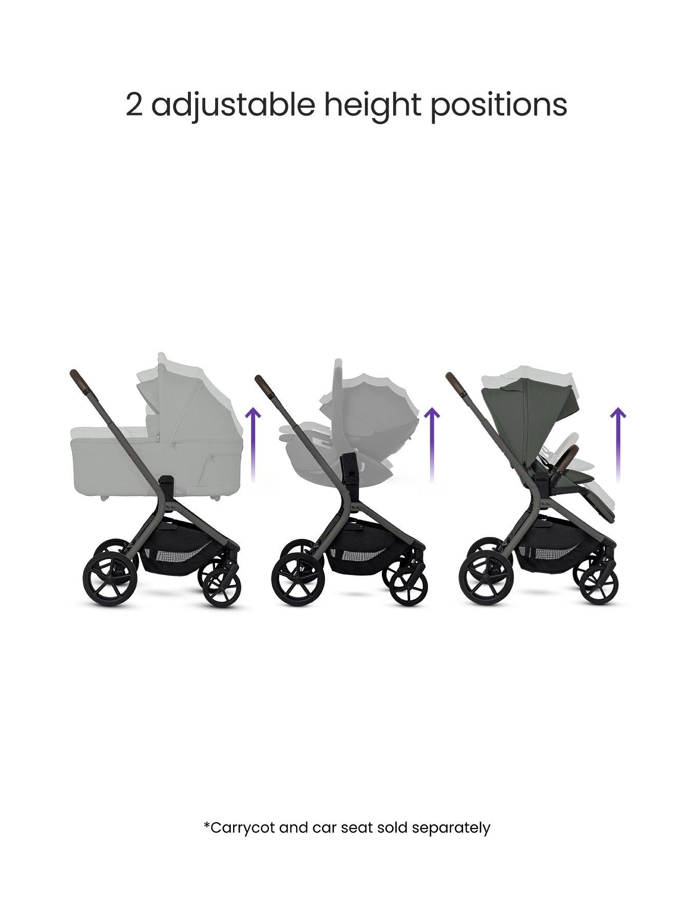 Image 3 of 8 of Silver Cross Breez Pushchair - Pewter