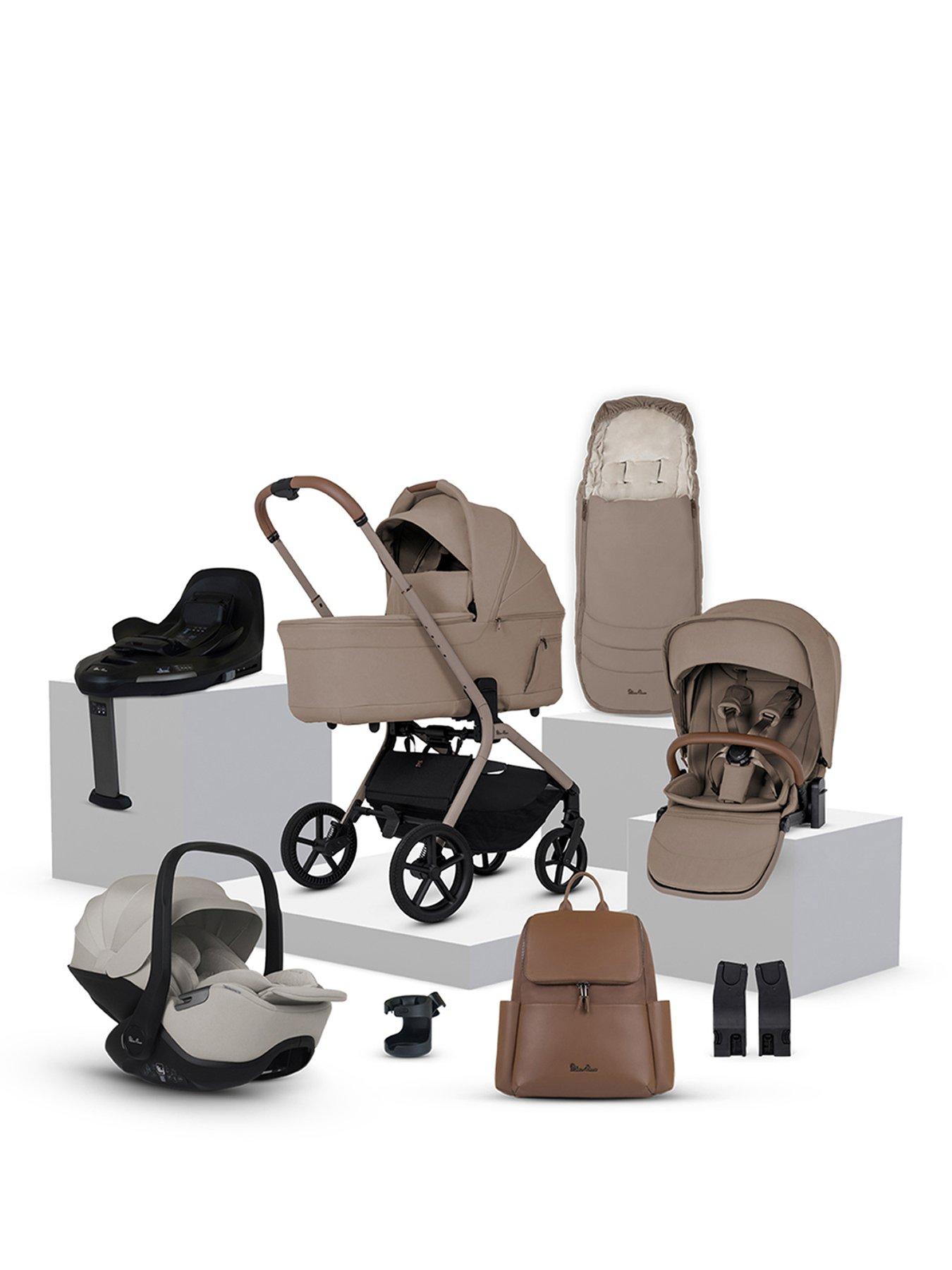 Image 1 of 8 of Silver Cross Breez Infant Carrier Bundle - Champagne