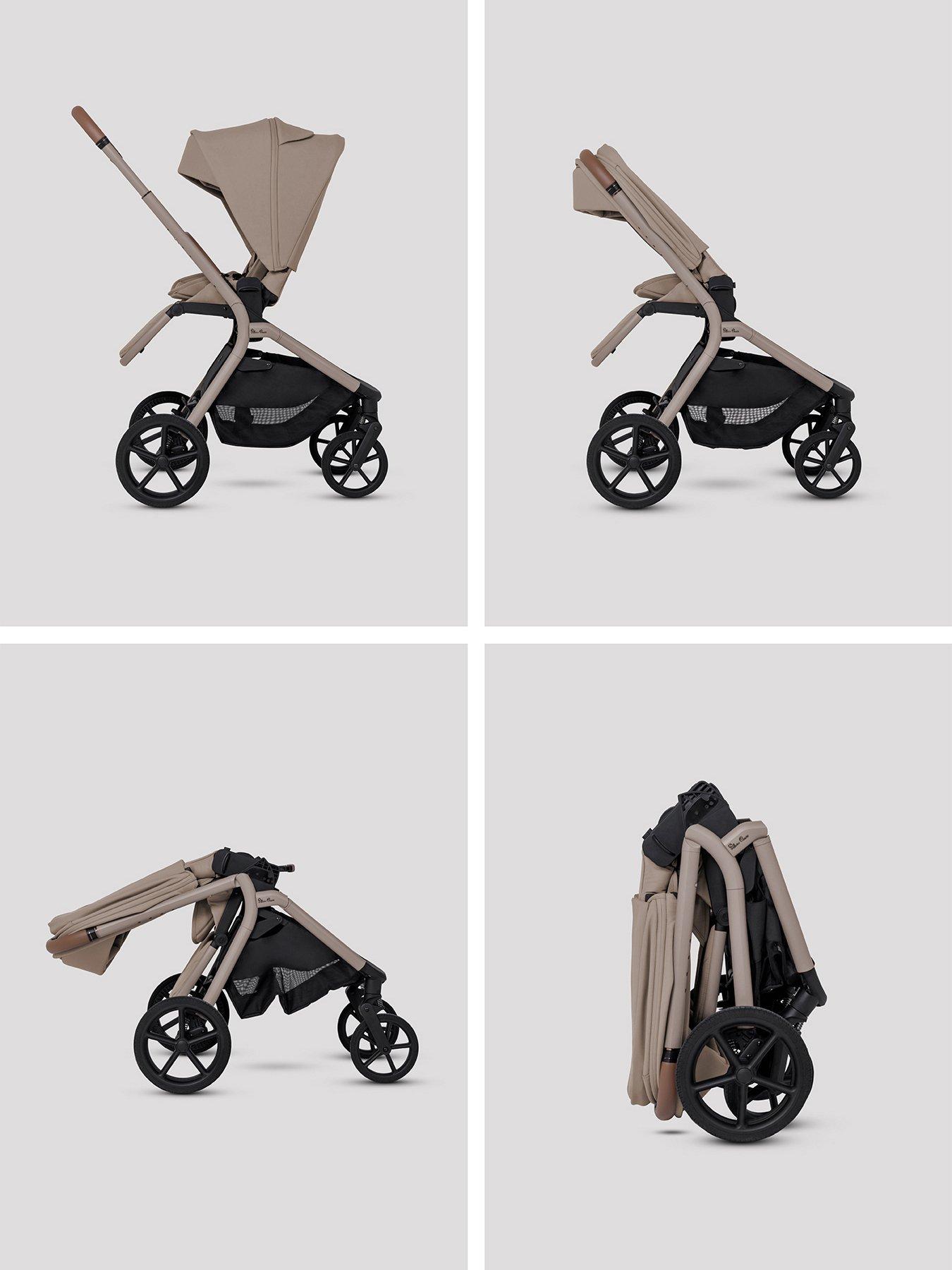 Image 4 of 8 of Silver Cross Breez Infant Carrier Bundle - Champagne