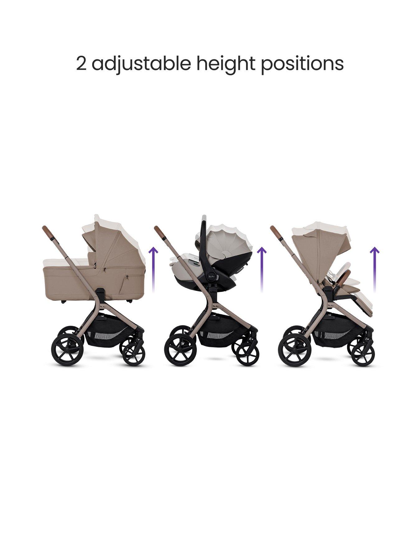 Image 5 of 8 of Silver Cross Breez Infant Carrier Bundle - Champagne