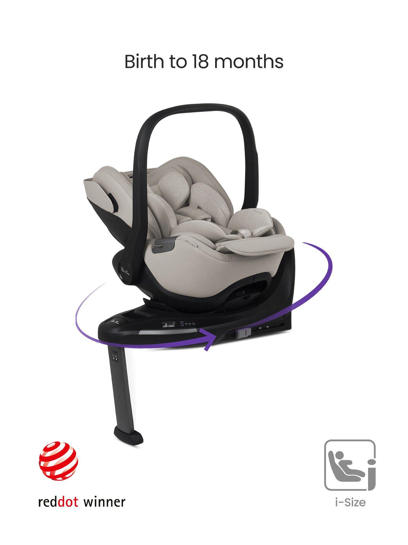 Image 6 of 8 of Silver Cross Breez Infant Carrier Bundle - Champagne