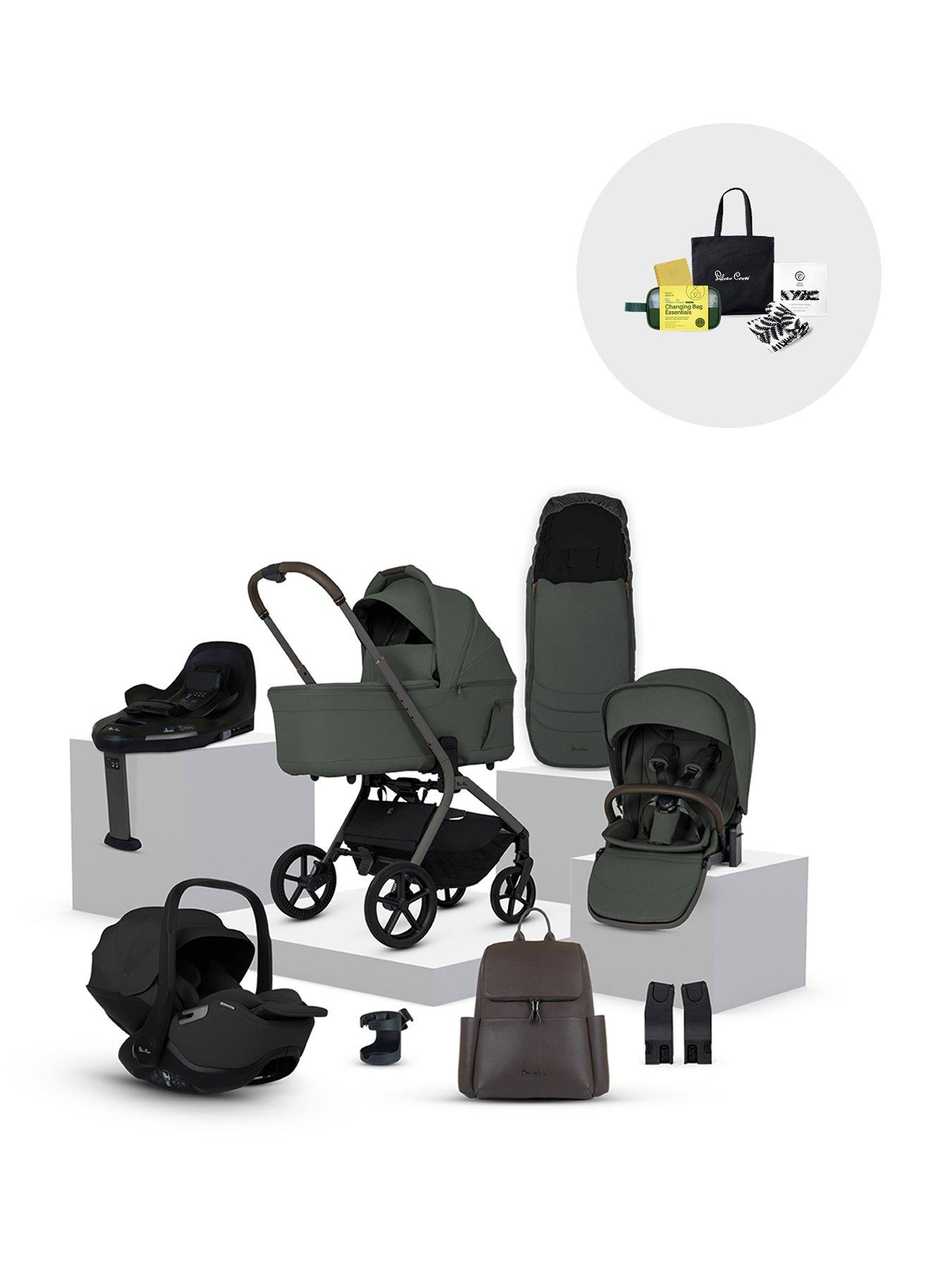 Silver Cross Breez Infant Carrier Bundle - Pewter