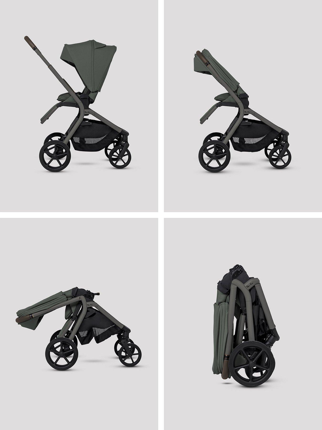 Image 4 of 7 of Silver Cross Breez Infant Carrier Bundle - Pewter