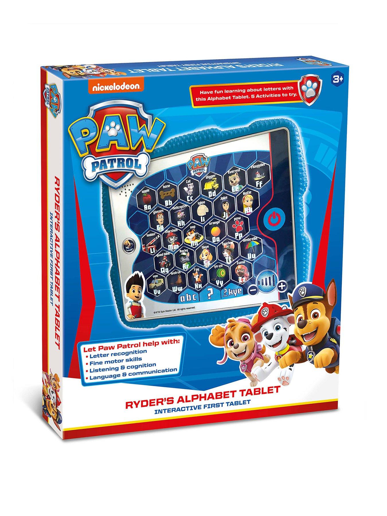 Paw Patrol Ryders Alphabet Tablet