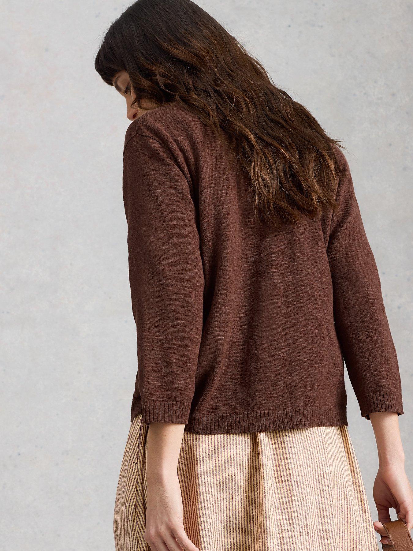 Image 2 of 6 of White Stuff Nova Linen Blend Cardi
