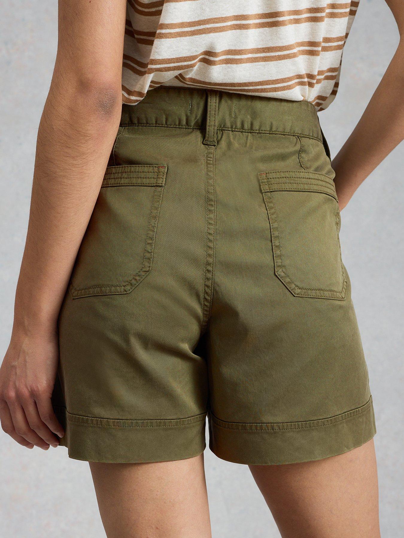 Image 2 of 6 of White Stuff Gabby Combat Short - Green