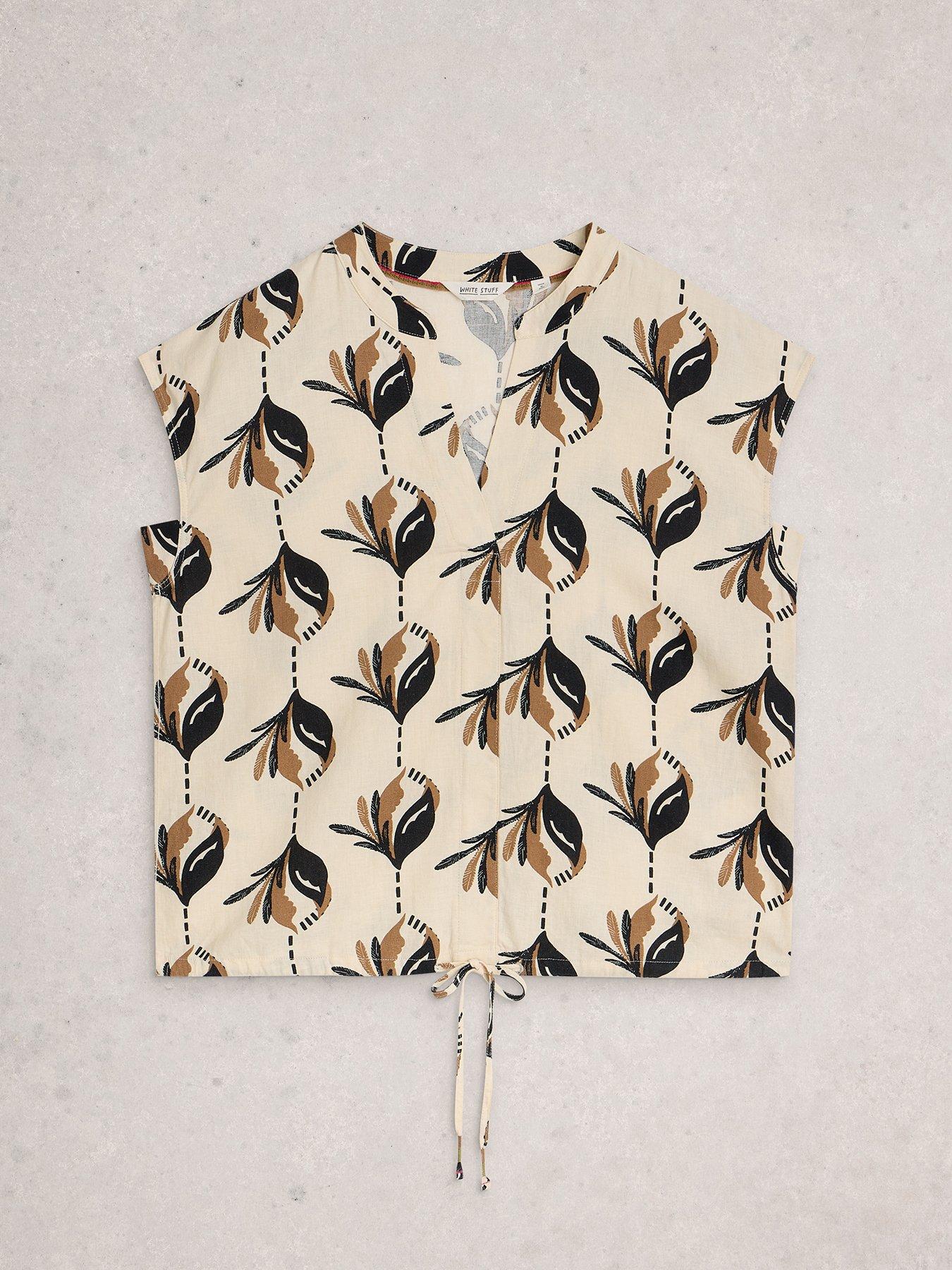 Image 5 of 6 of White Stuff Nicole Linen Blend Top