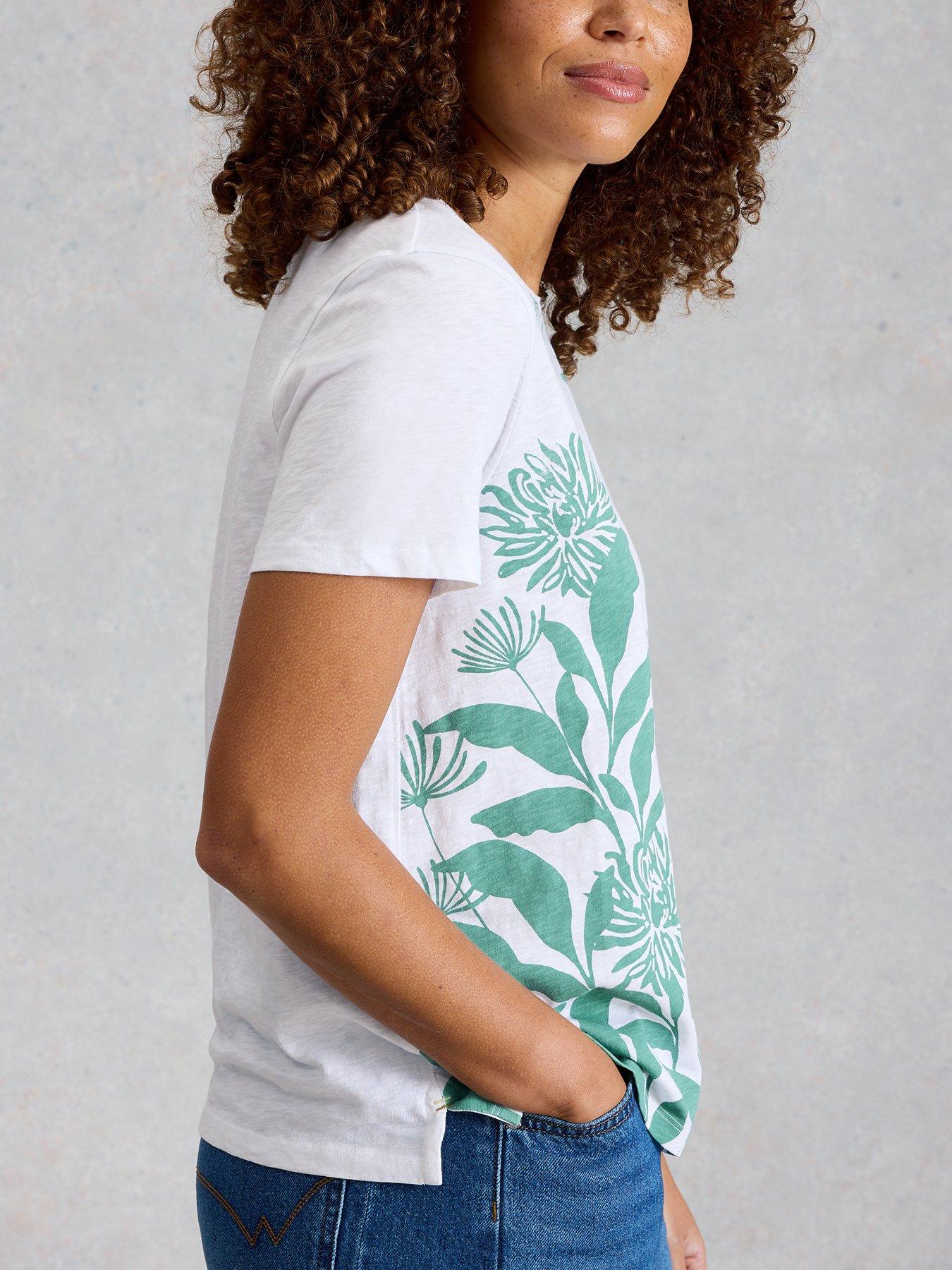 Image 4 of 6 of White Stuff Abbie Tee - White