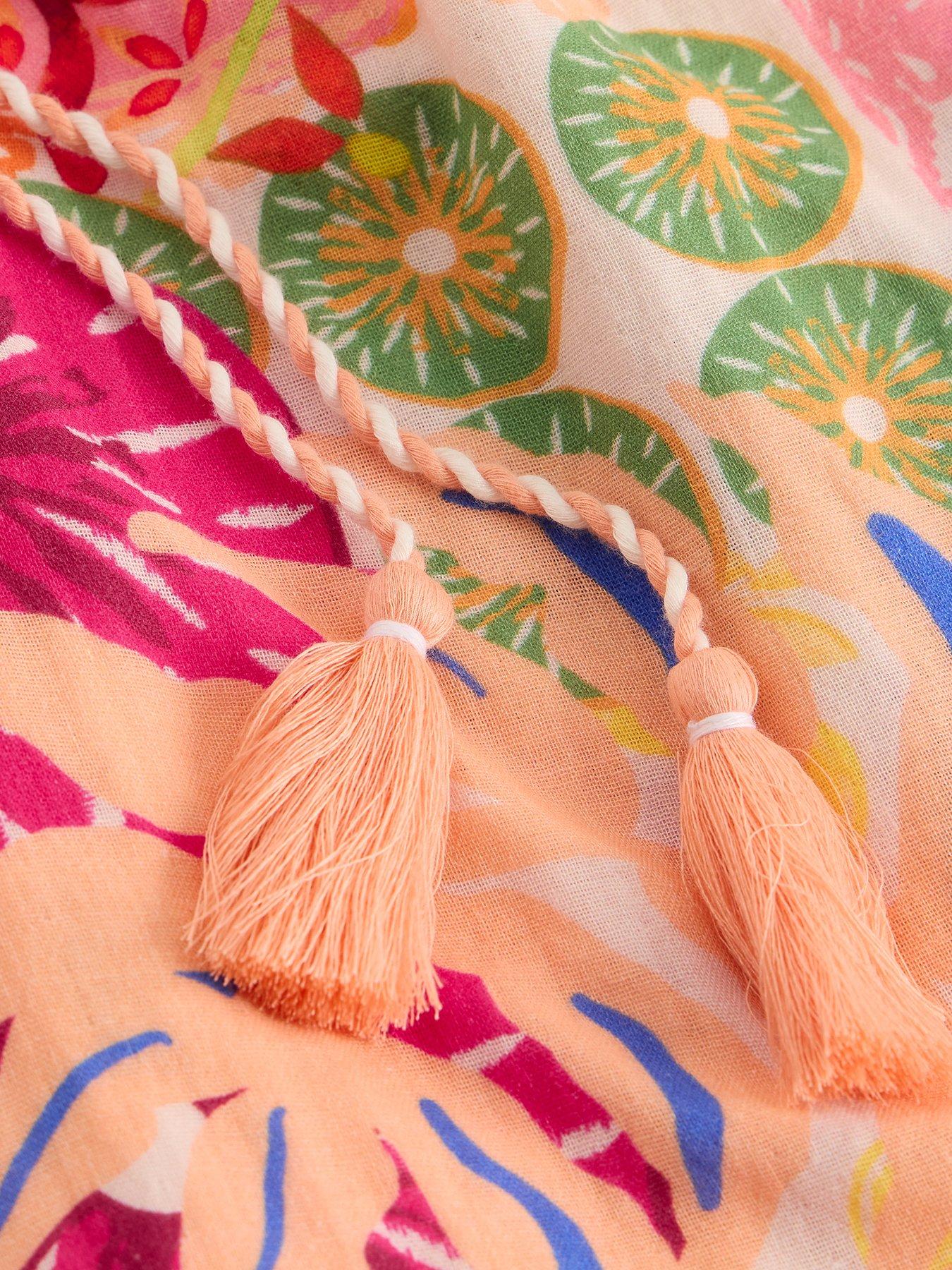 Image 6 of 6 of White Stuff Lilly Beach Dress - Pink