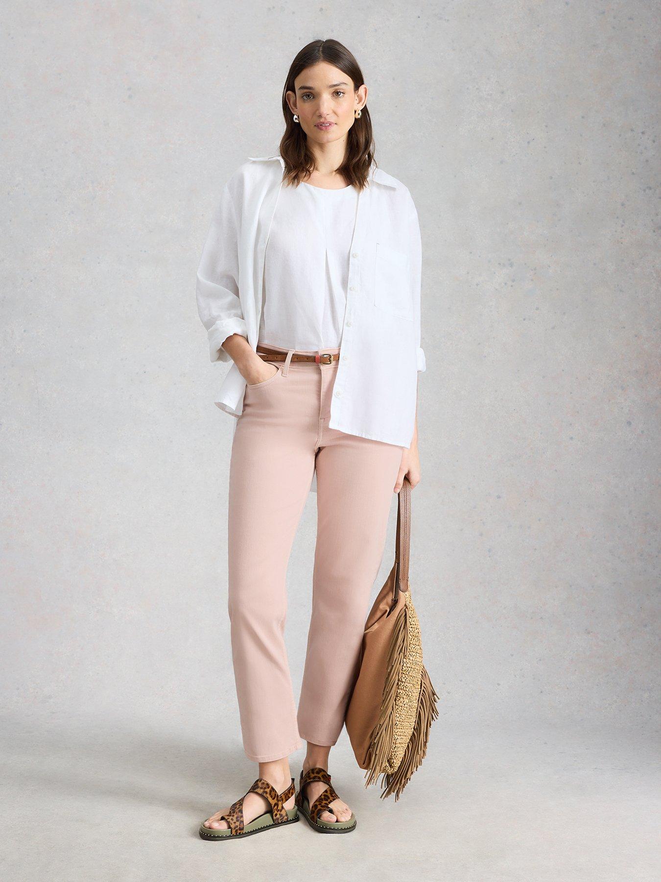 Image 3 of 6 of White Stuff Blake Straight Crop Jean