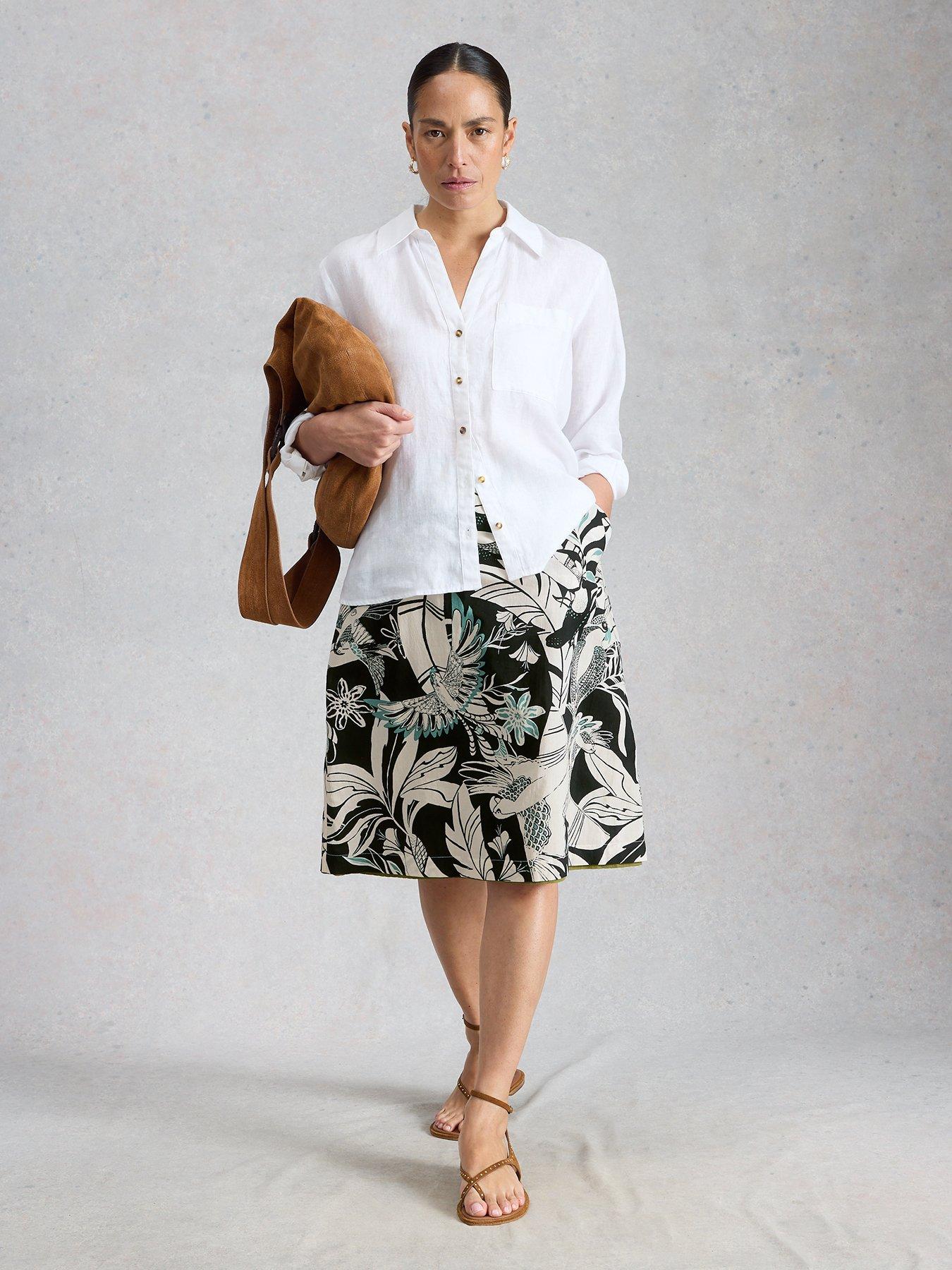 Image 3 of 6 of White Stuff Nell Reversible Skirt