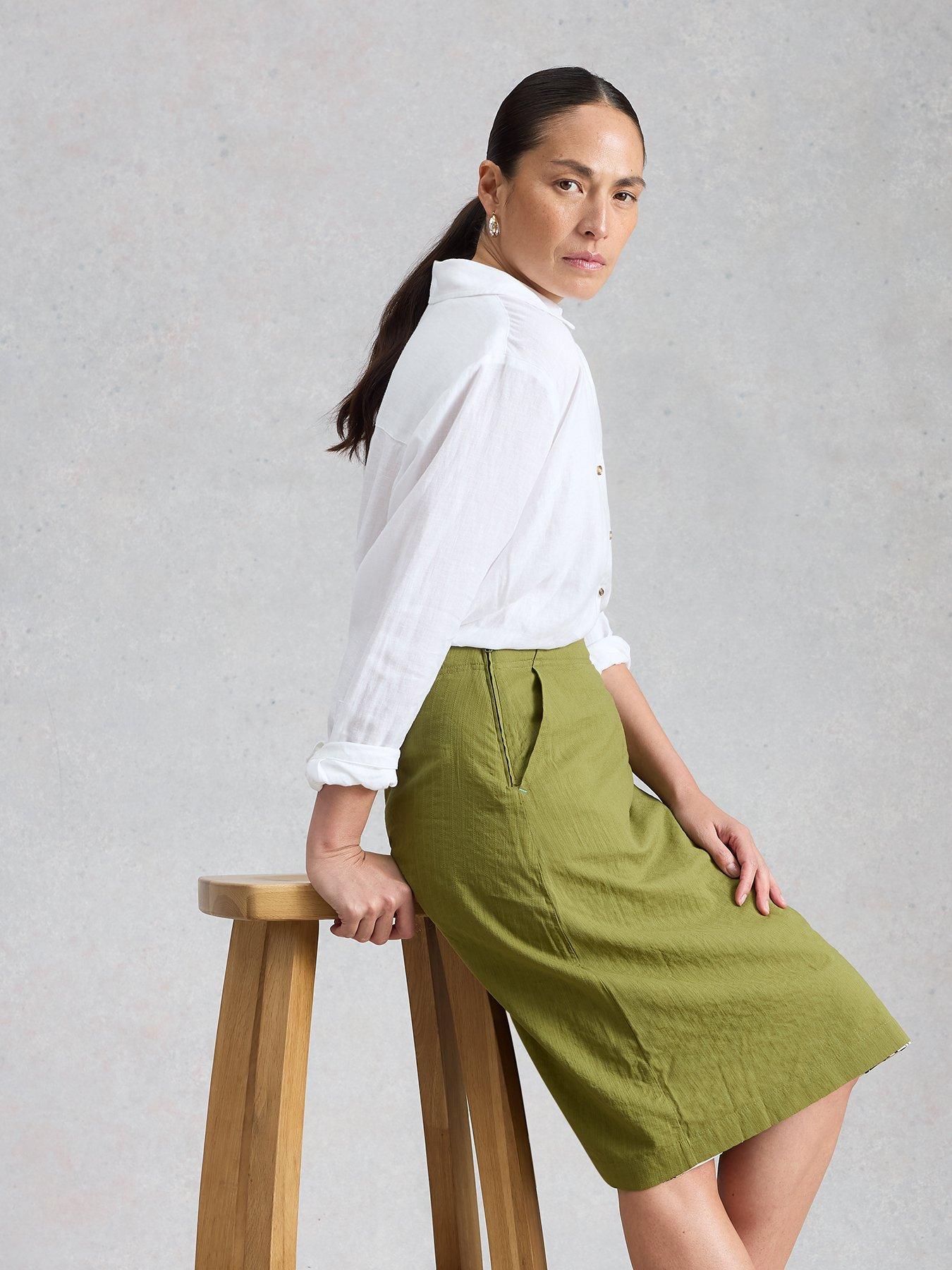 Image 4 of 6 of White Stuff Nell Reversible Skirt