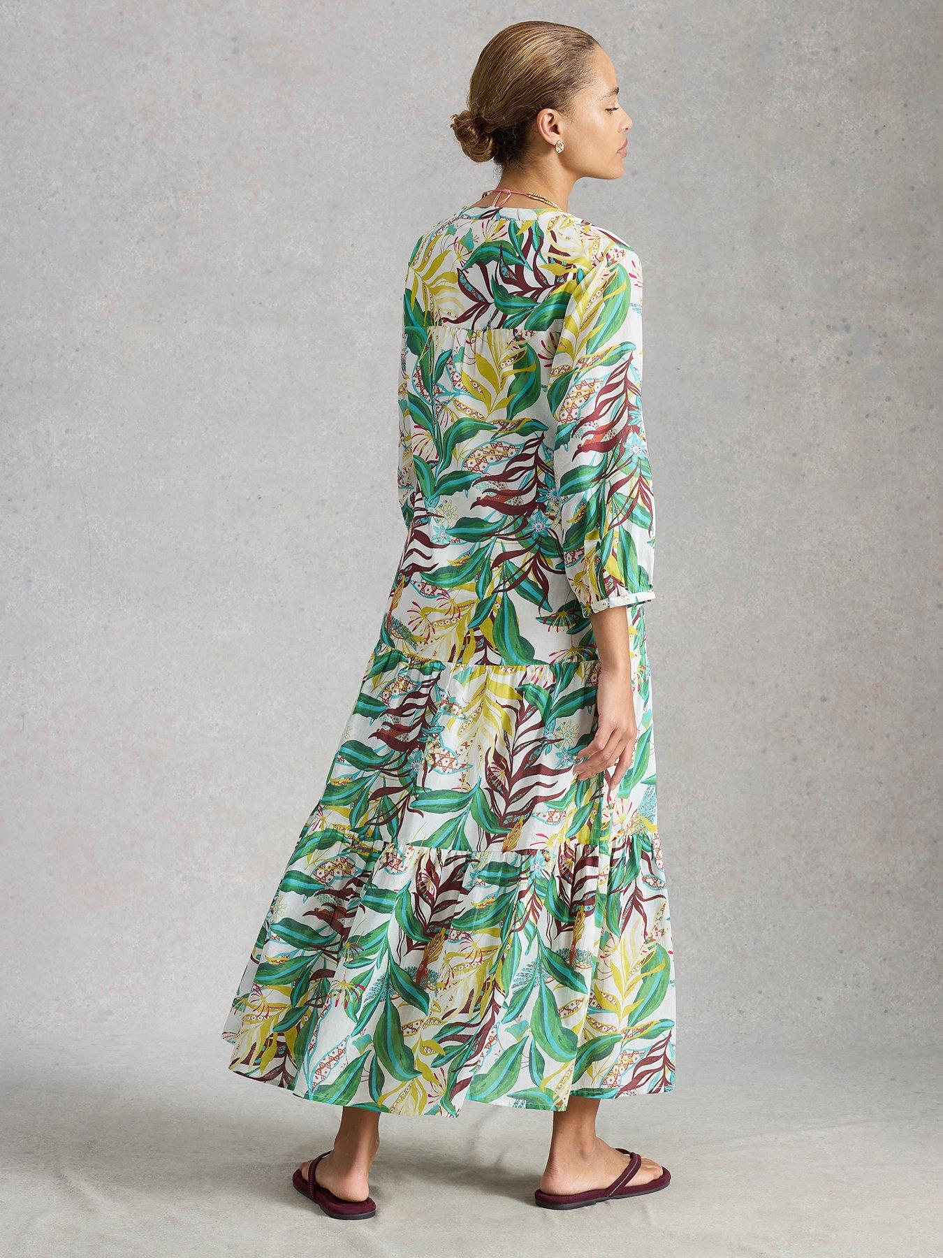 Image 2 of 6 of White Stuff Bex Maxi Dress - Ivory