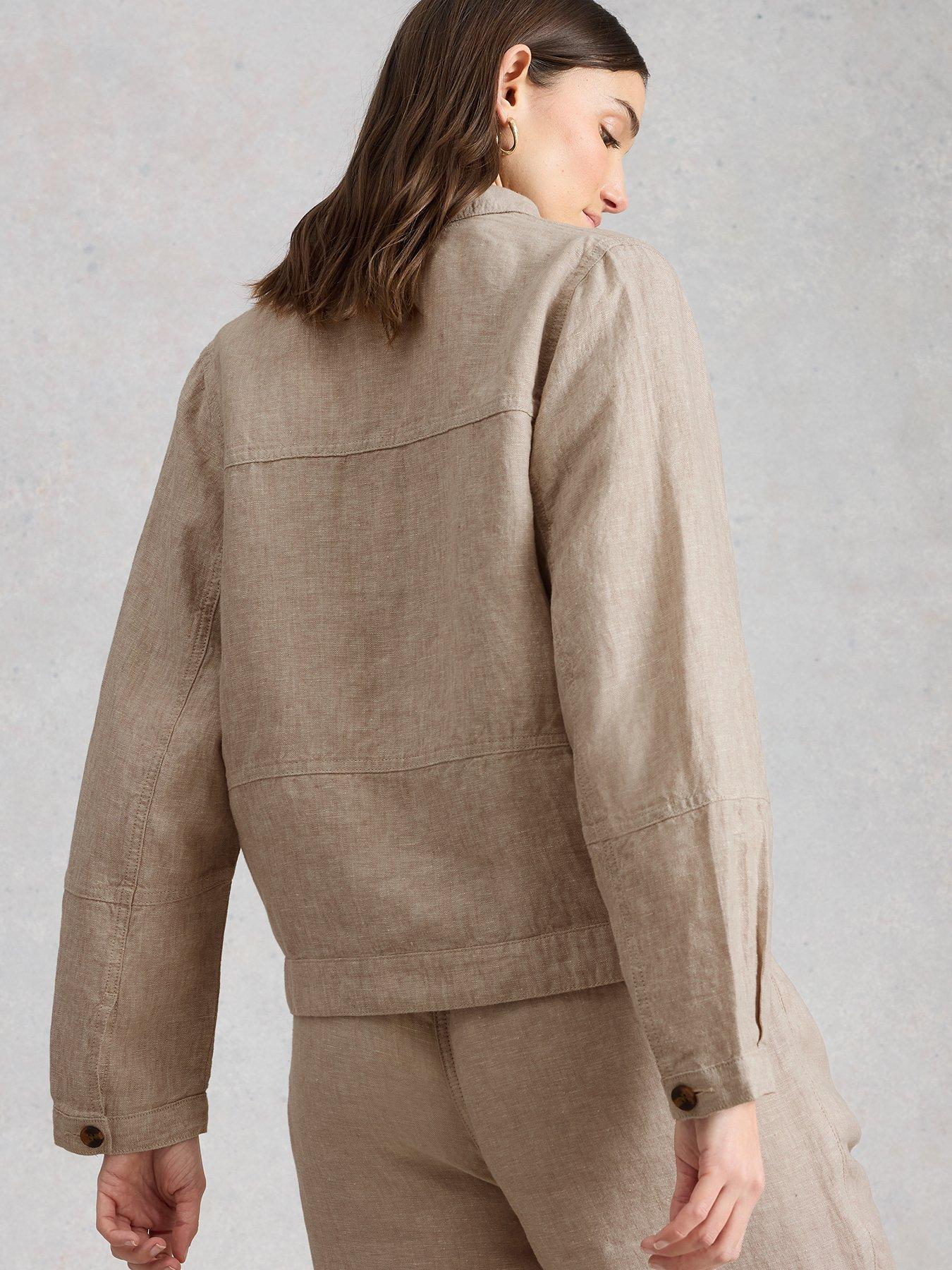 Image 2 of 6 of White Stuff Camille Linen Jacket