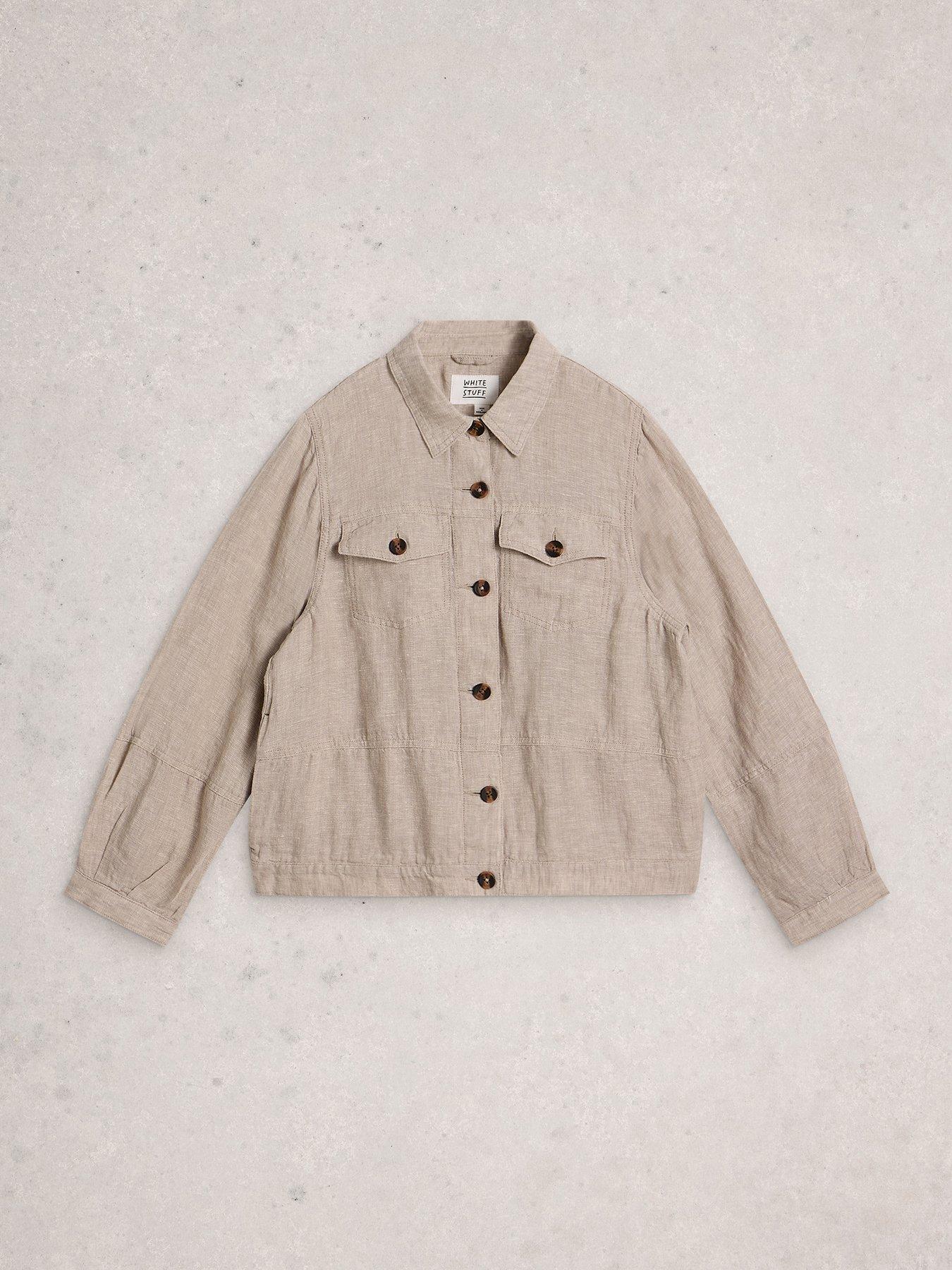 Image 5 of 6 of White Stuff Camille Linen Jacket