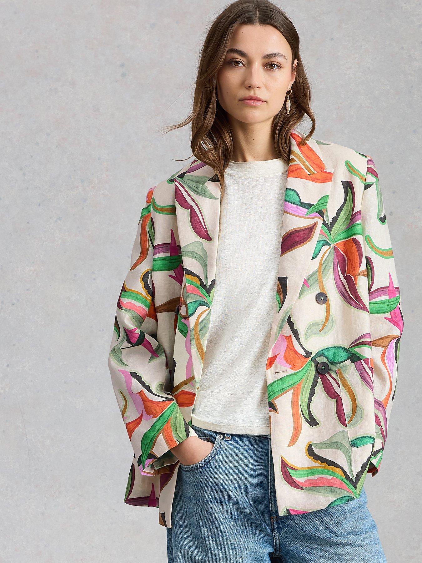 White Stuff Sasha Linen Blazer