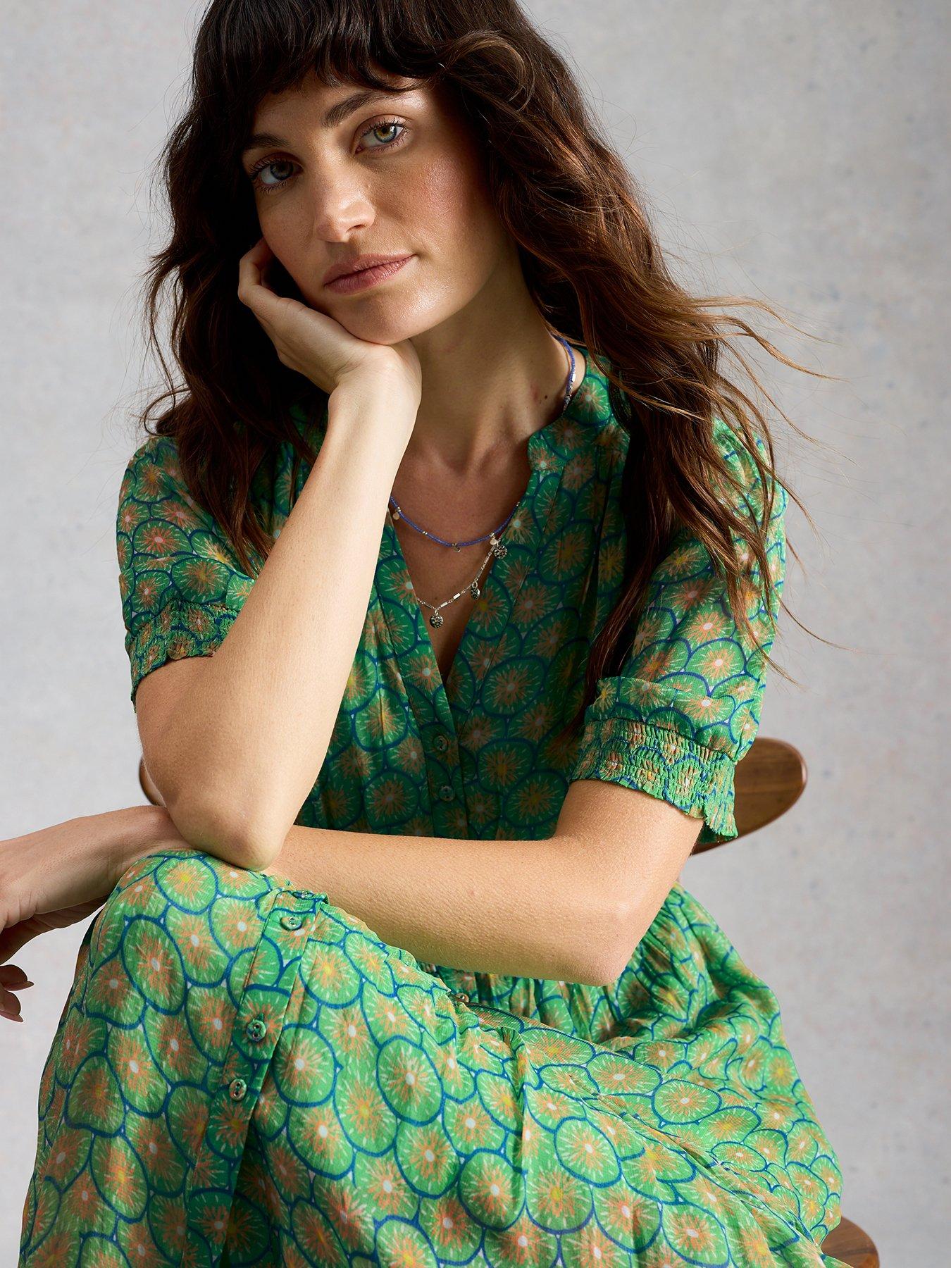 Image 4 of 6 of White Stuff Yuki Midi Dress