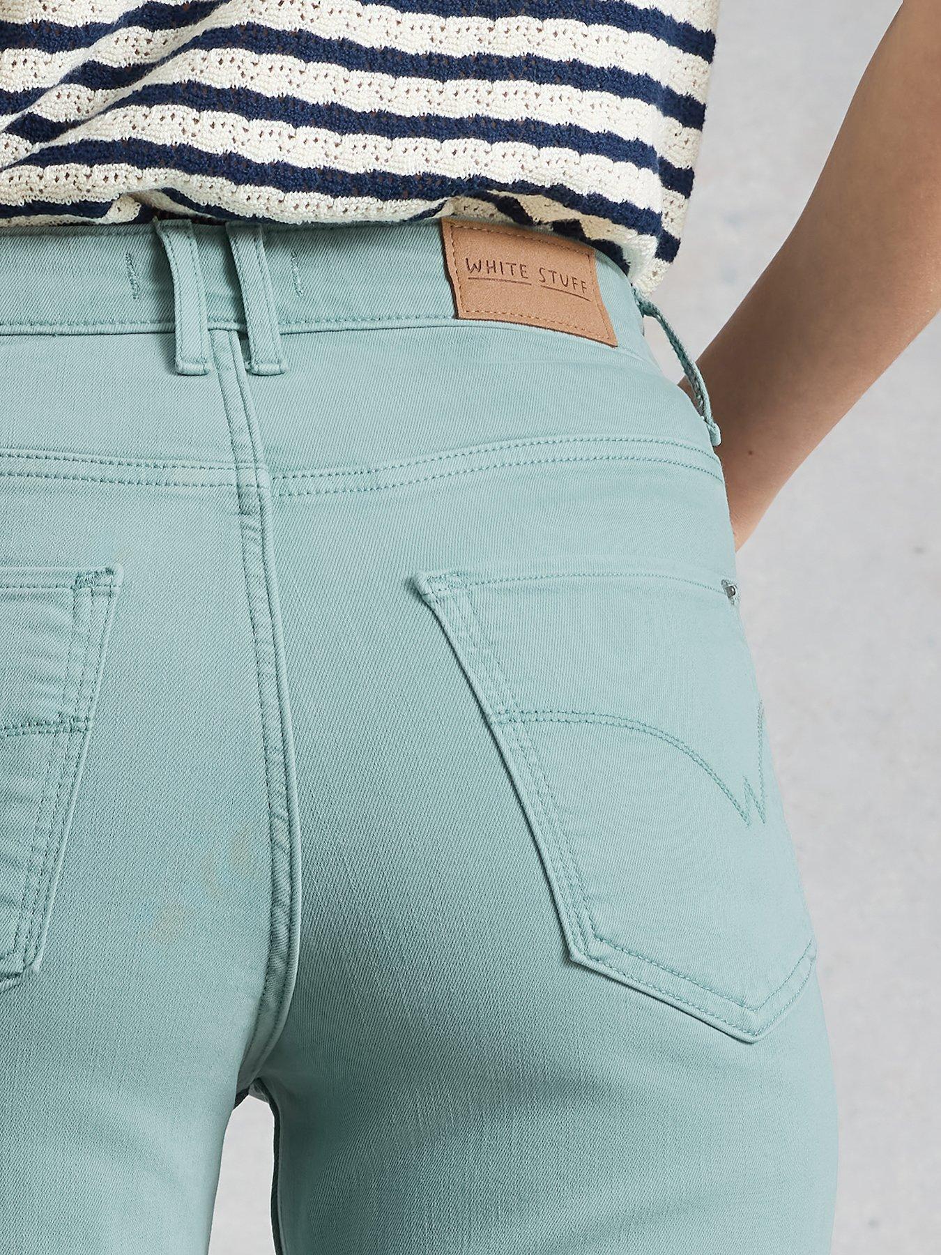 Image 4 of 6 of White Stuff Blake Straight Crop Jean