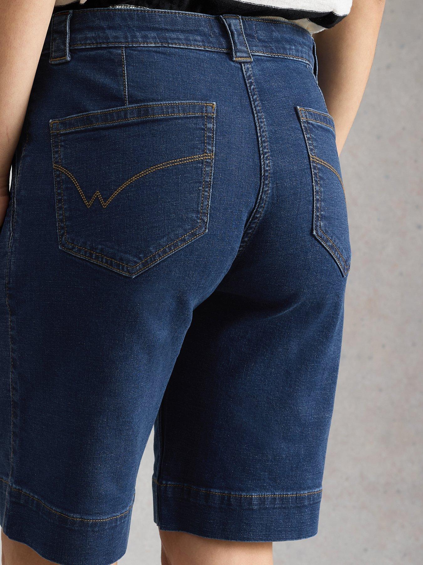 Image 2 of 6 of White Stuff Heidi Denim Short