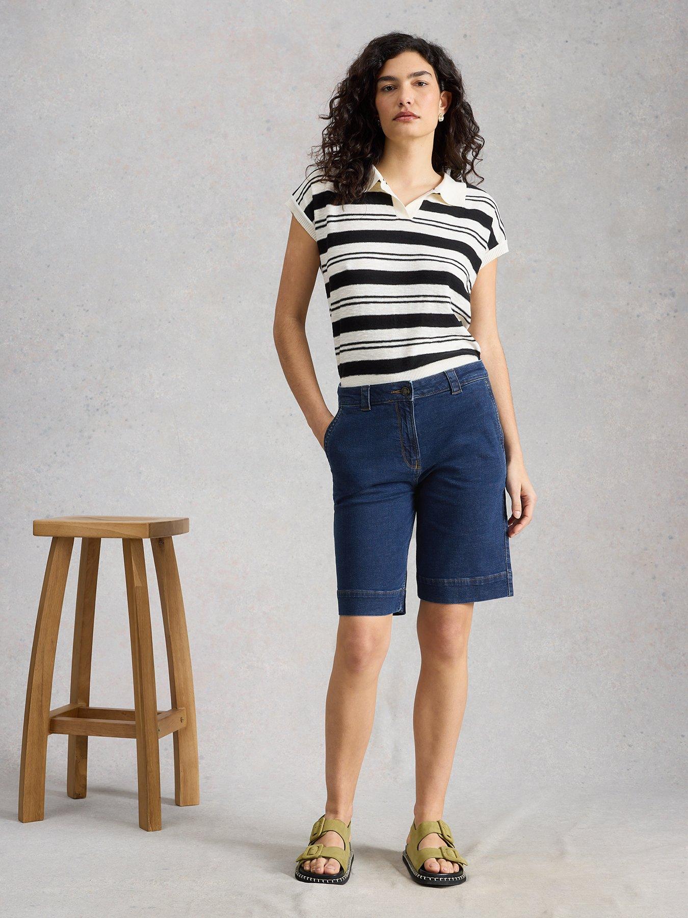 Image 3 of 6 of White Stuff Heidi Denim Short